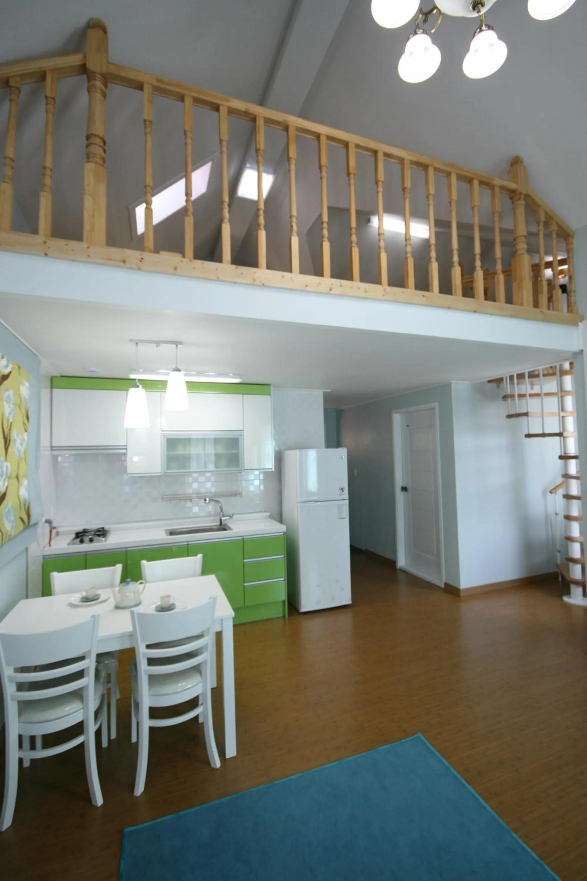 Kitchen or kitchenette in Forest of Color Pension