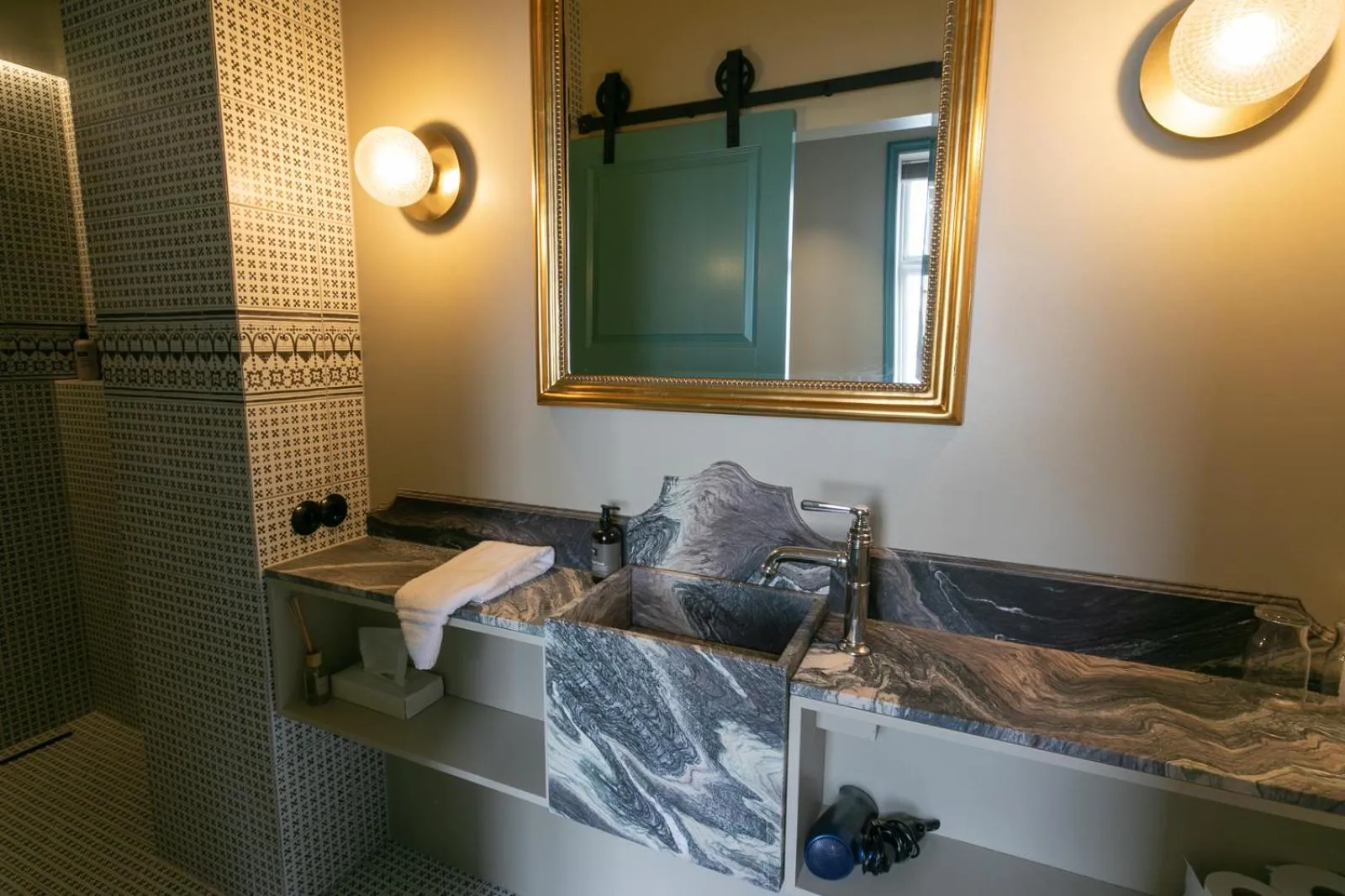 Bathroom in Hotel Siglunes