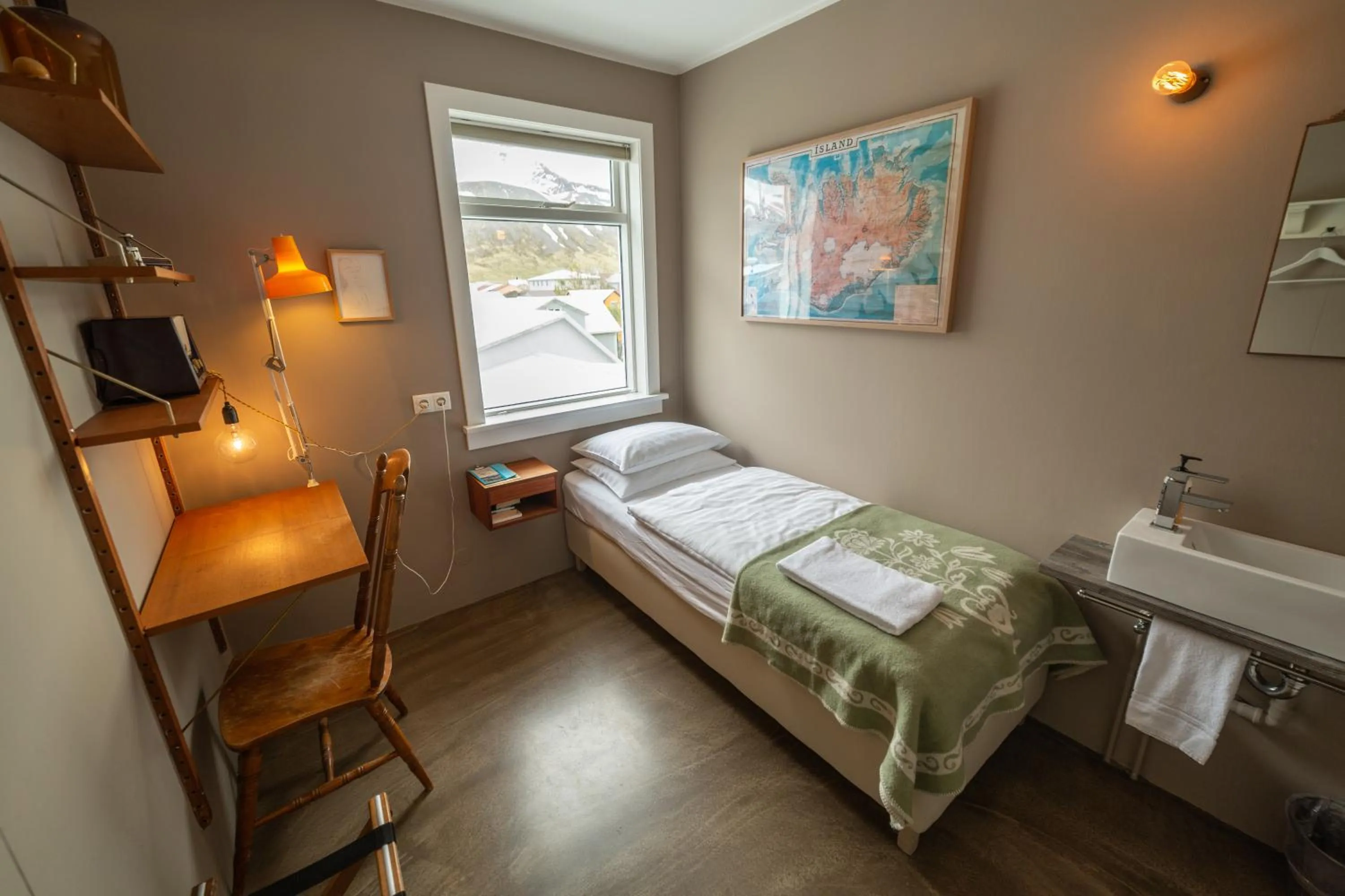 Bed in Hotel Siglunes