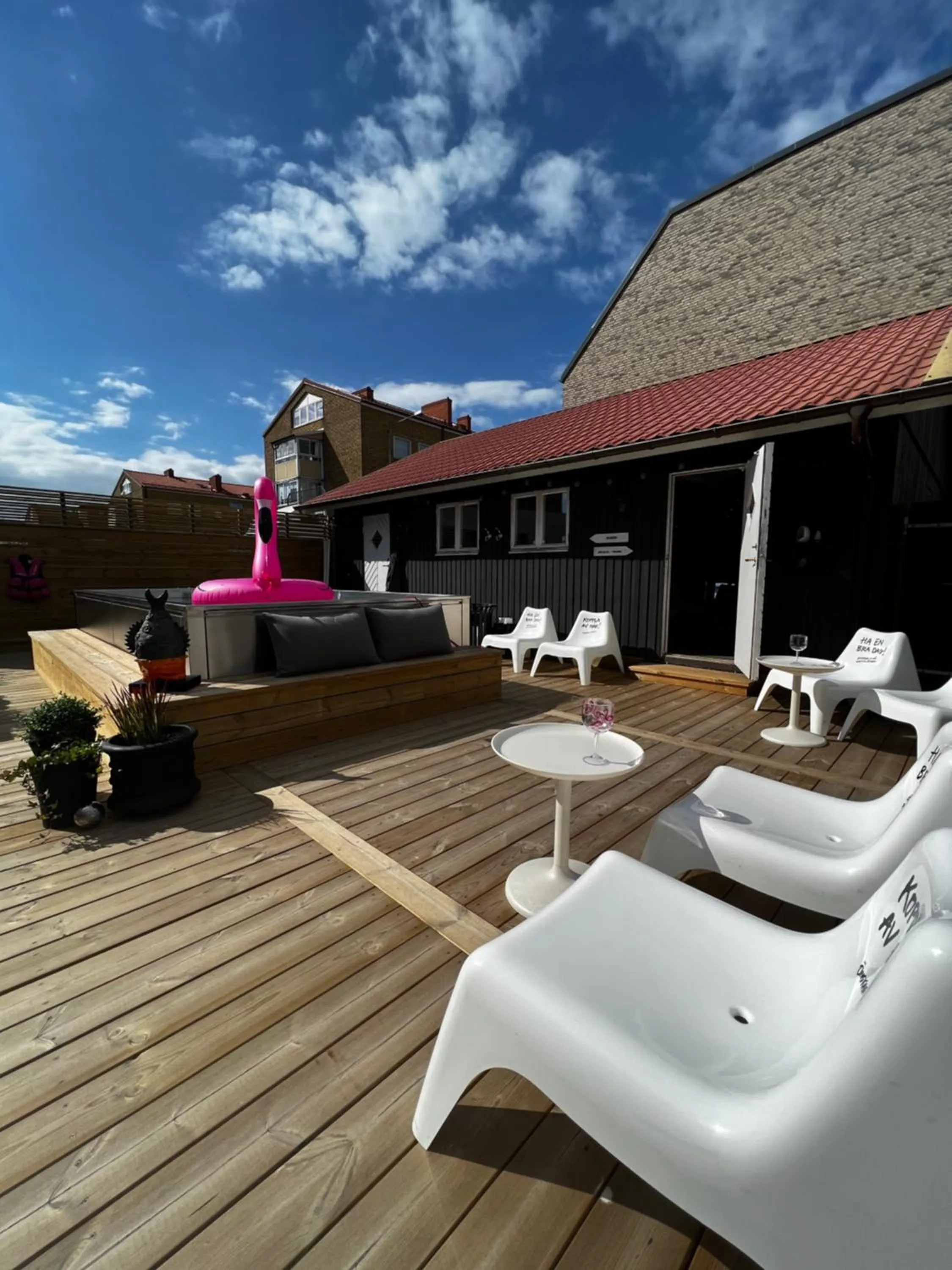 Swimming pool in Hotell Dannegården