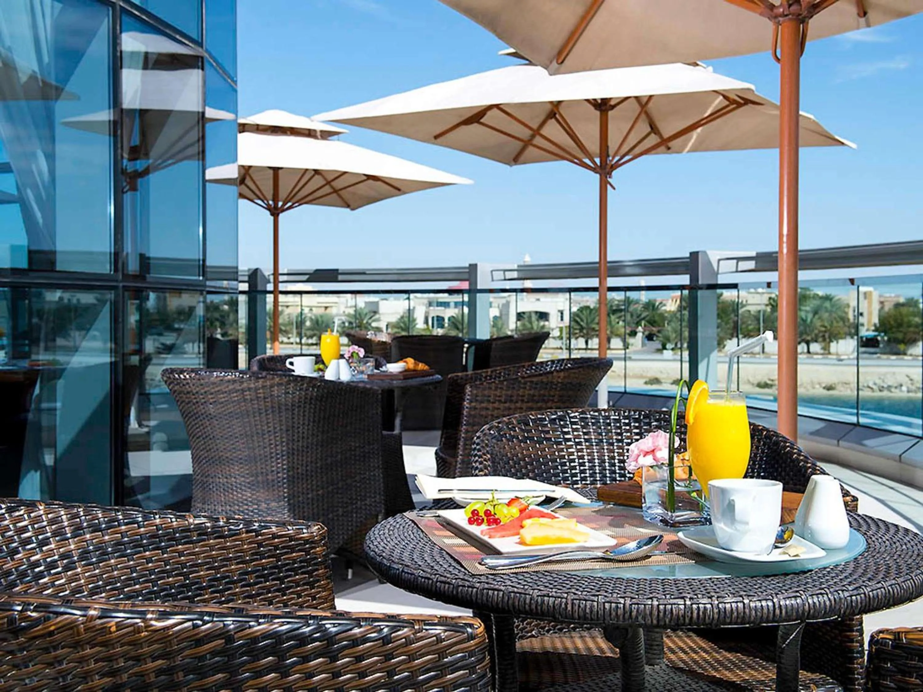 Breakfast in Novotel Abu Dhabi Gate