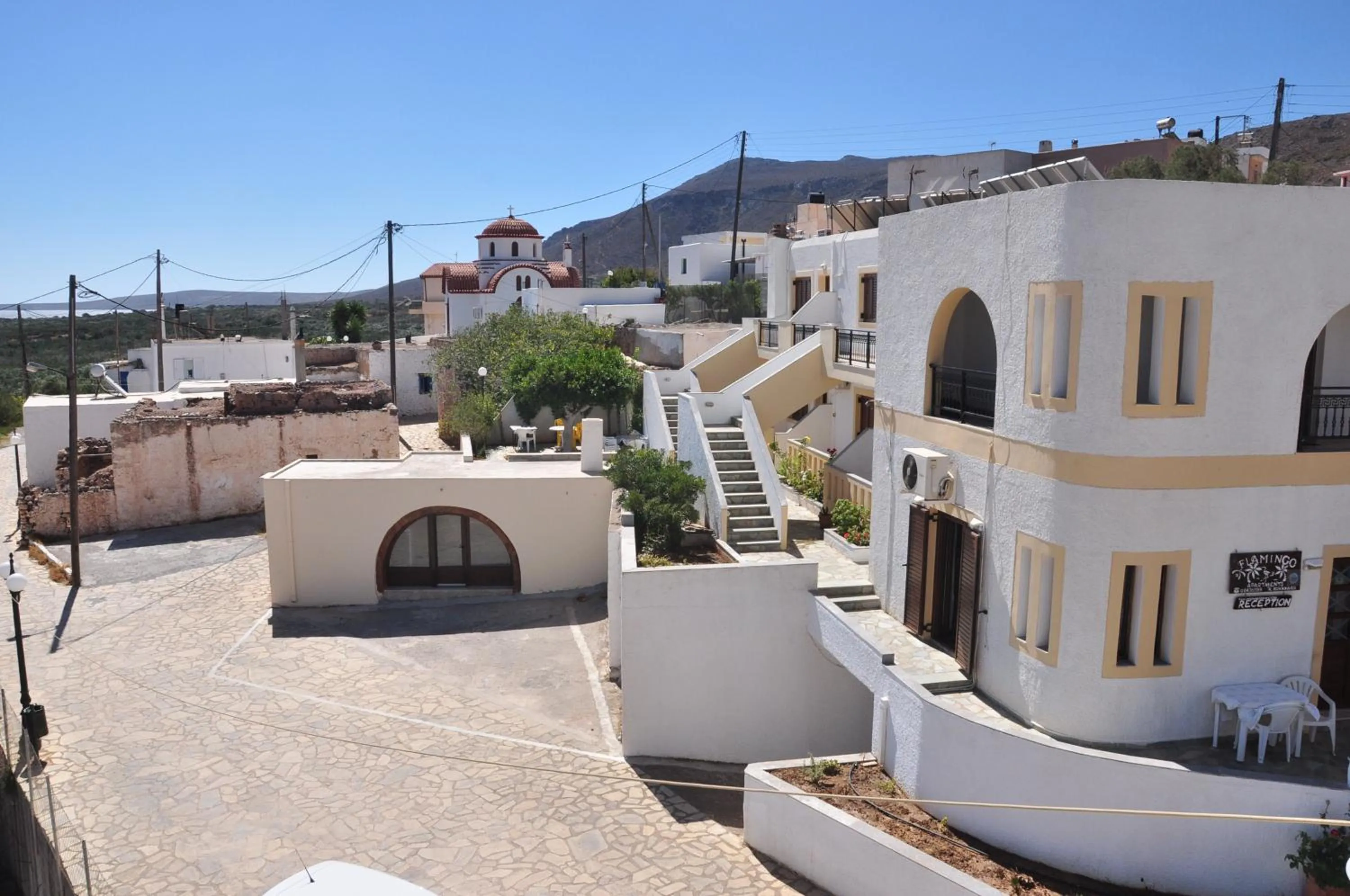 Bird's eye view in Flamingo Apartments