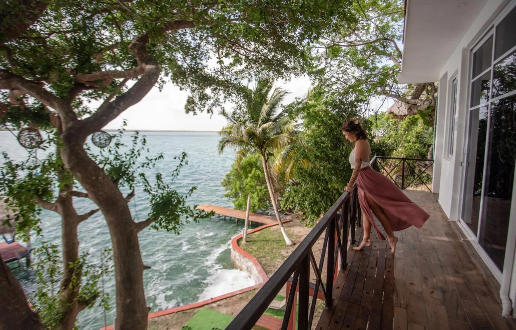 Balcony/Terrace in Seven Blue House Village & Lodge