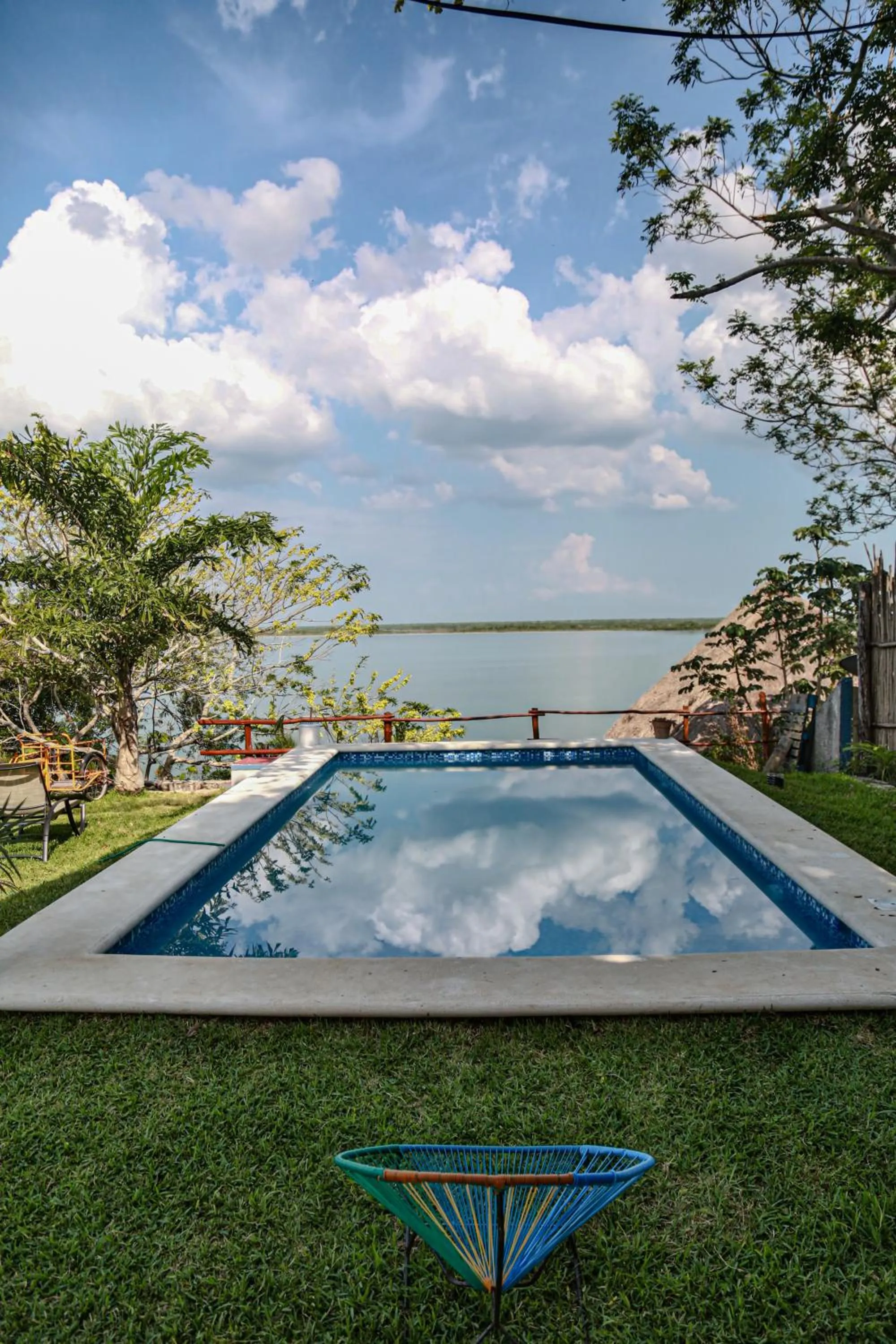 Swimming pool in Seven Blue House Village & Lodge