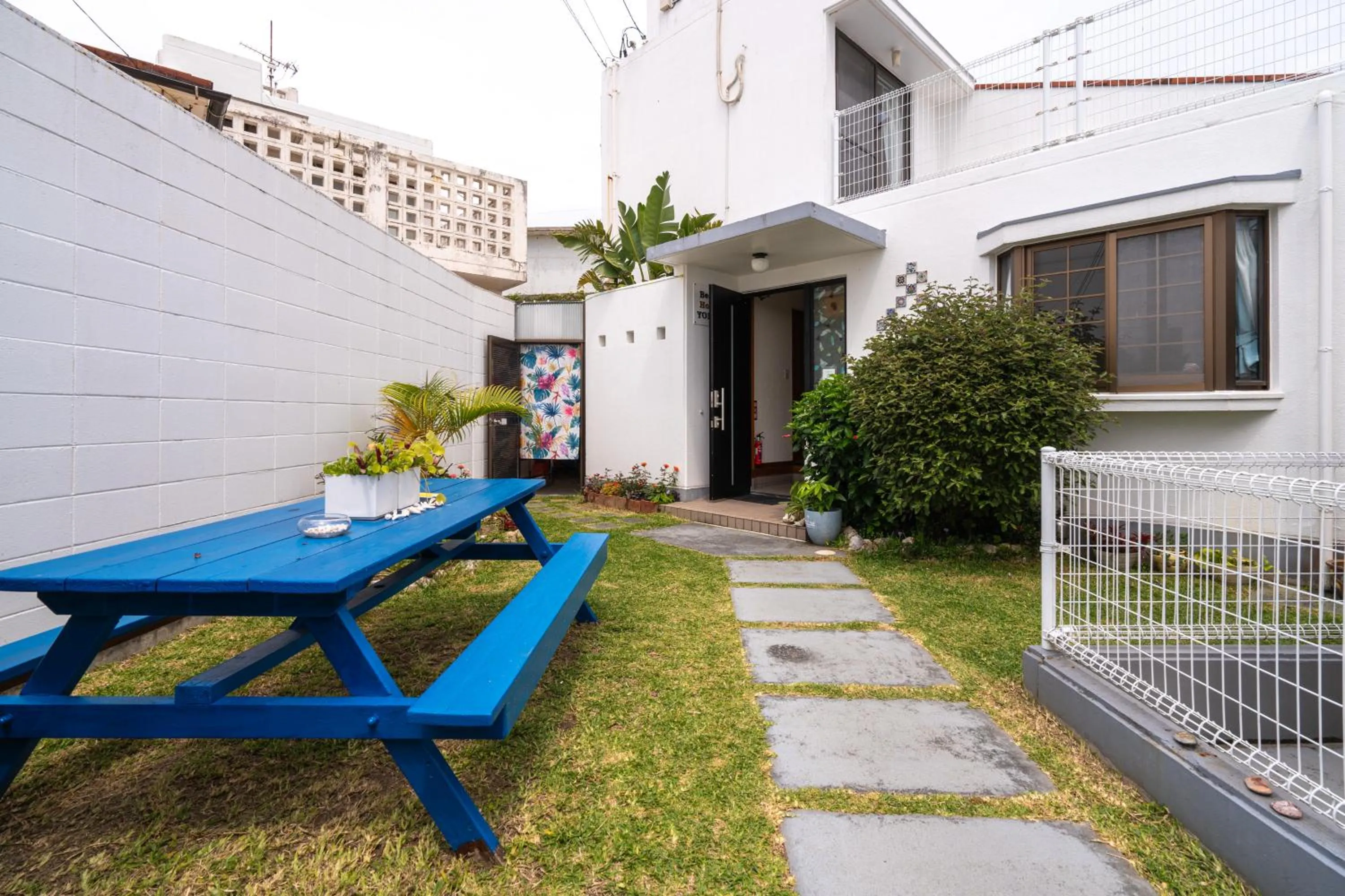 Garden in Beach House Yomitan