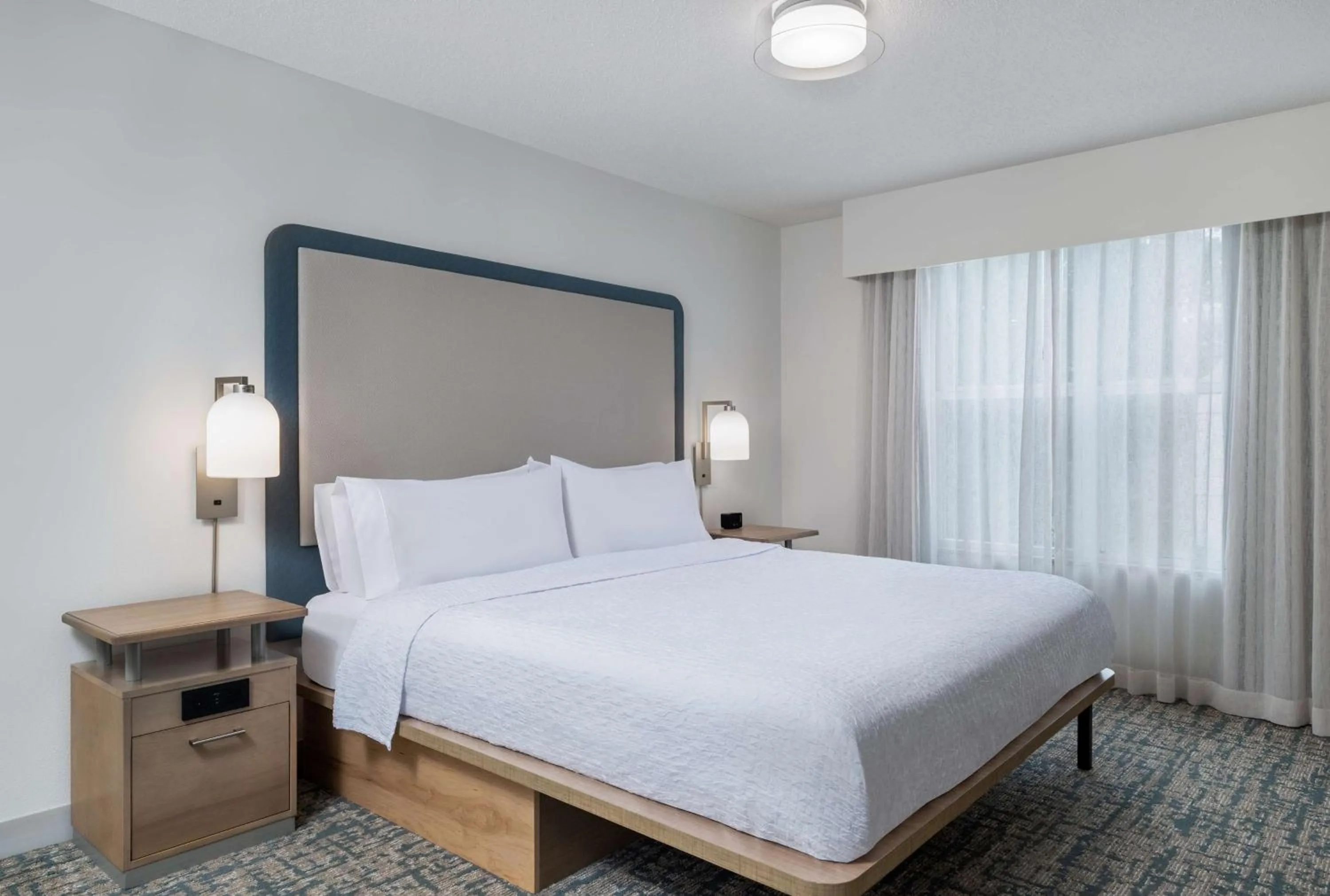 Bed in Homewood Suites by Hilton Montgomery