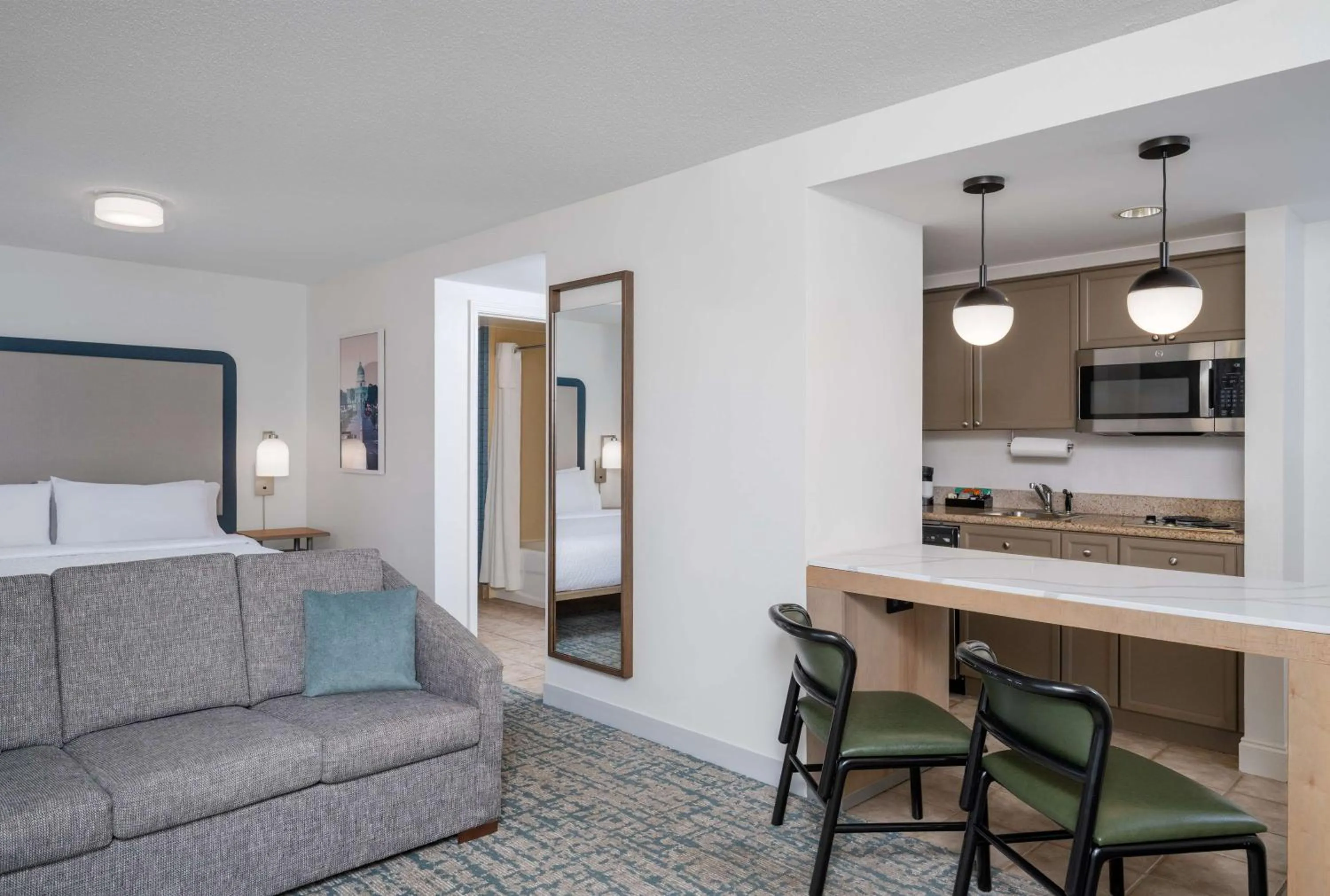 Living room in Homewood Suites by Hilton Montgomery