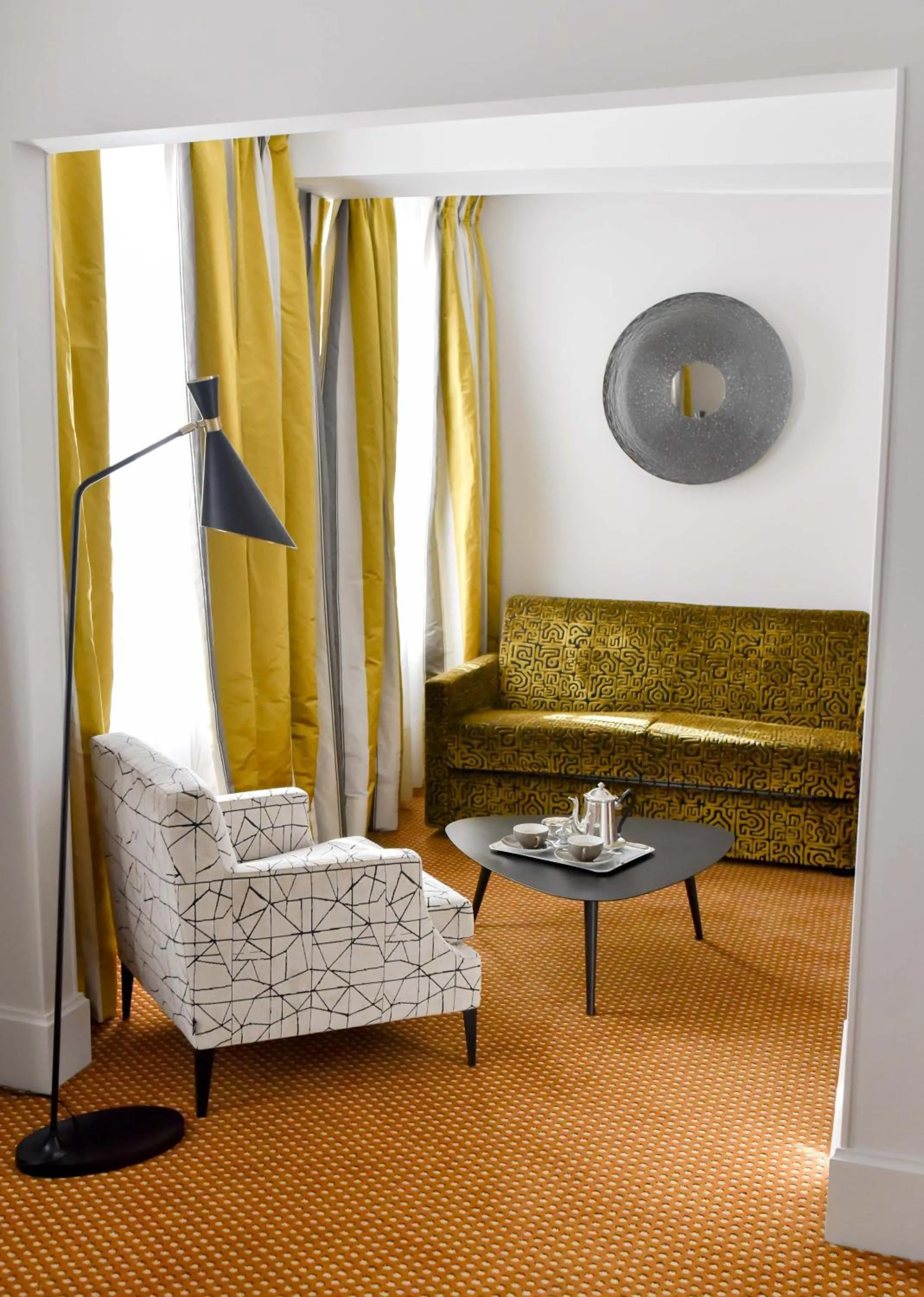 Living room in Grand Hôtel du Lion d'Or