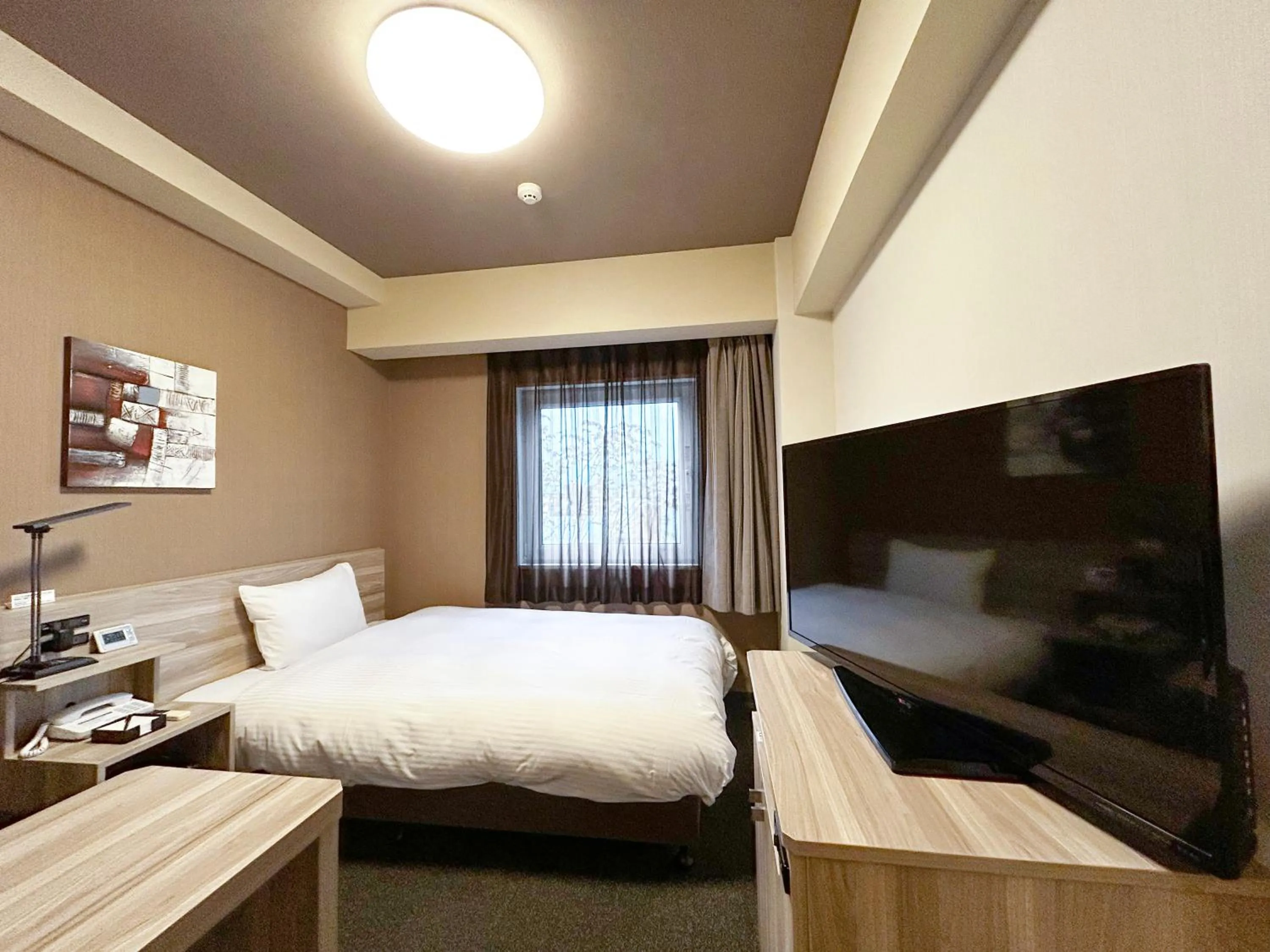 Photo of the whole room, Bed in Hotel Route-Inn Shinshiro
