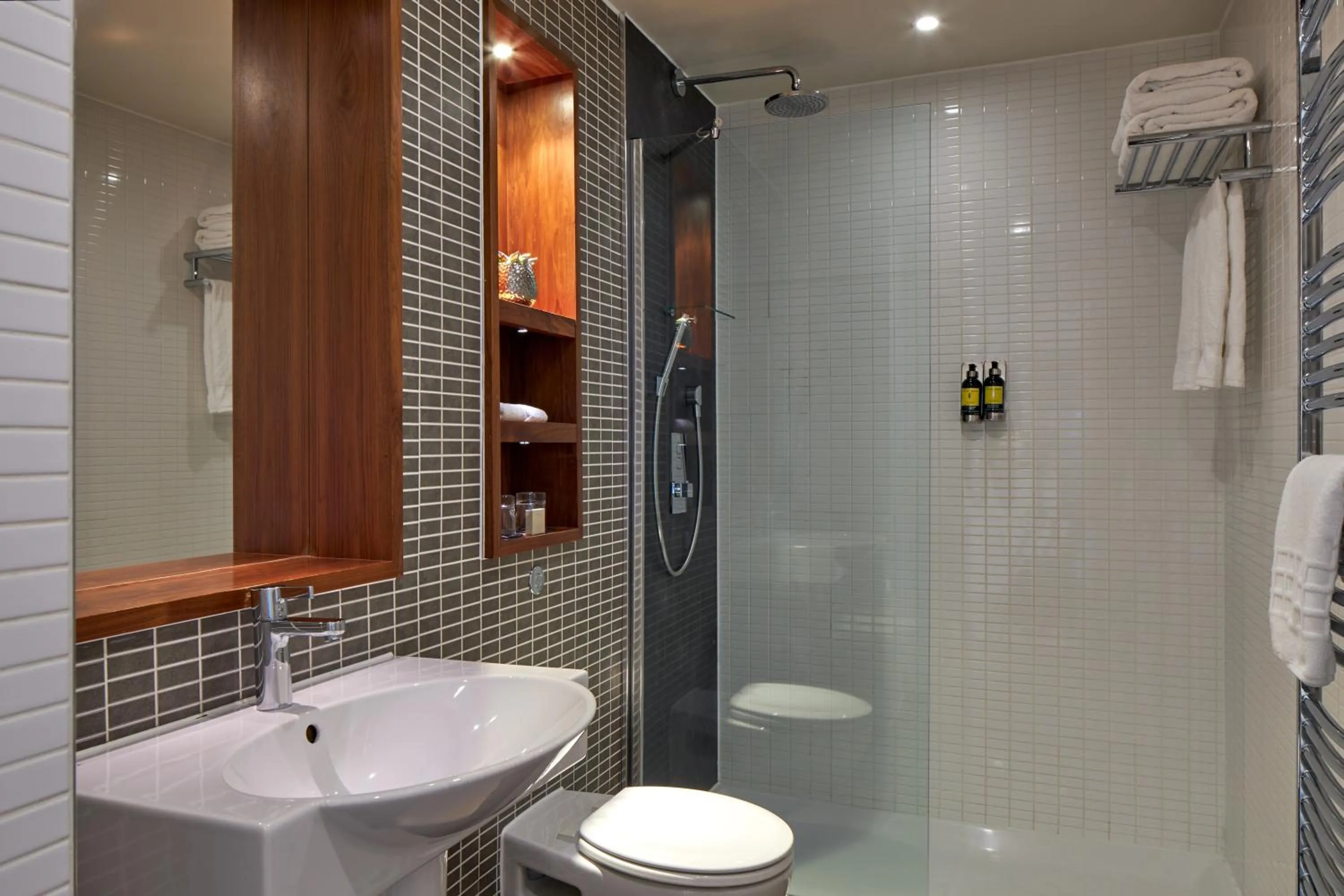 Shower in Fraser Suites Edinburgh