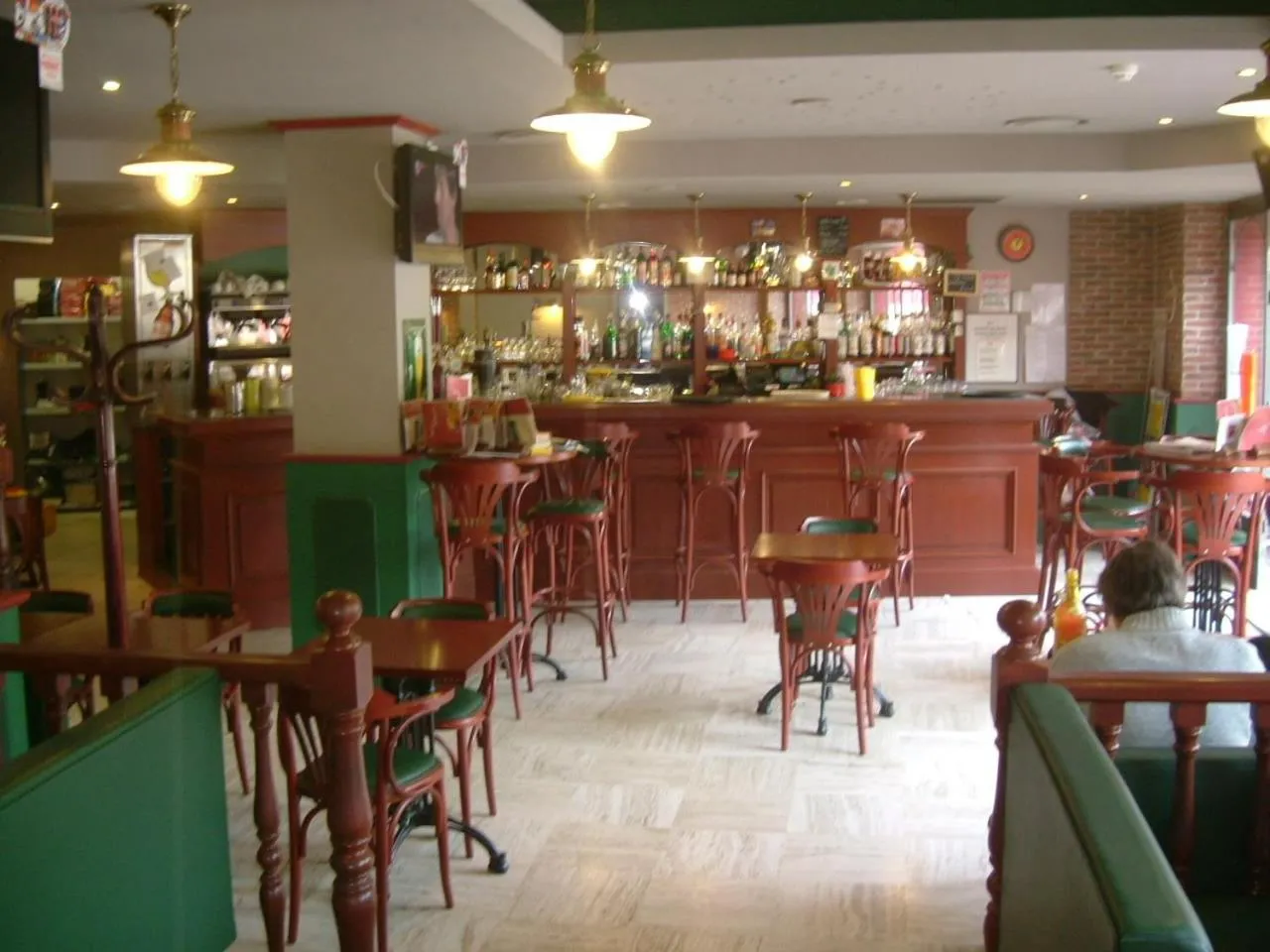 Lounge or bar in Hôtel-Restaurant Le Blueberry