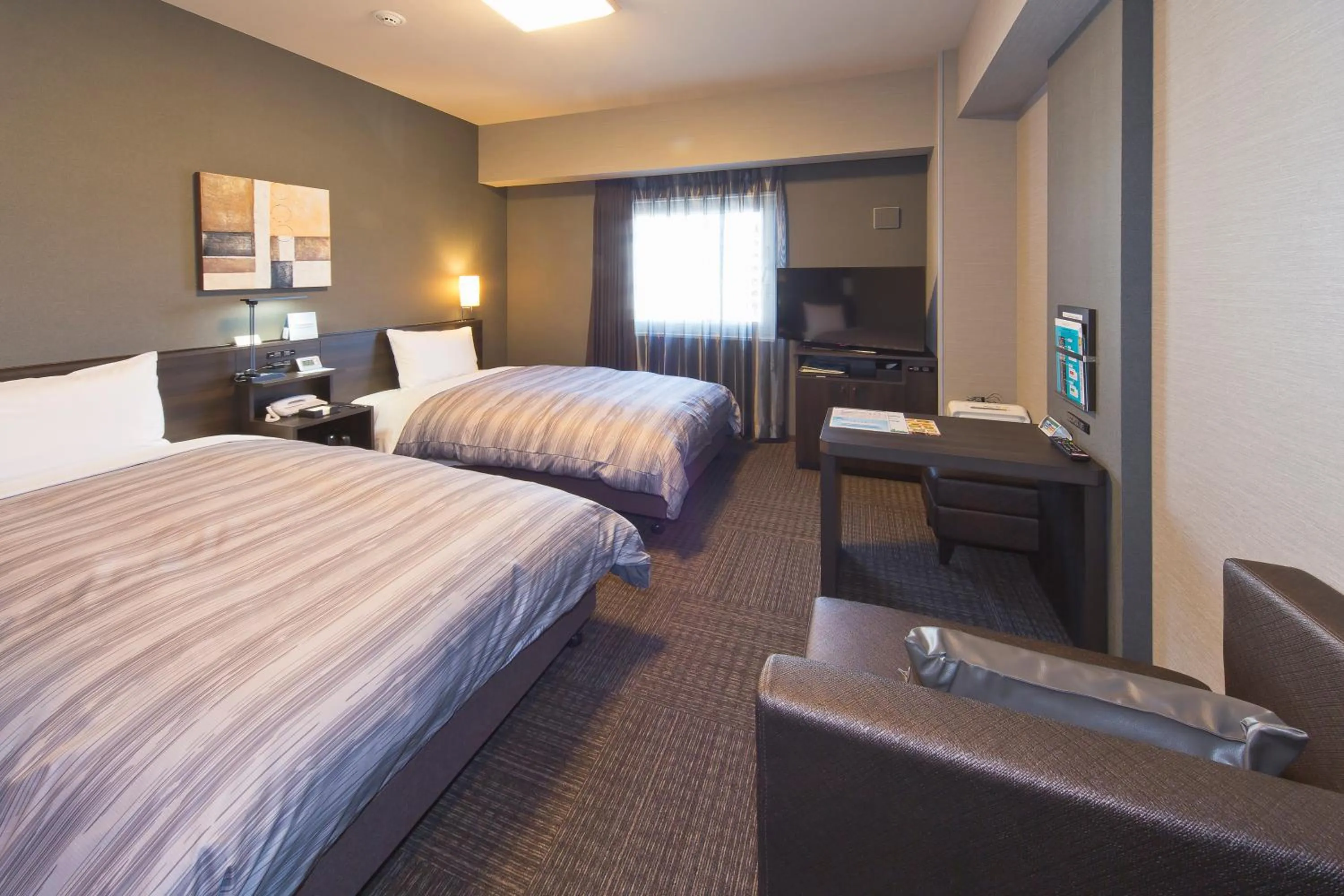 Comfort Twin Room - single occupancy - Non-Smoking in Hotel Route-inn Yamaguchi Yuda Onsen