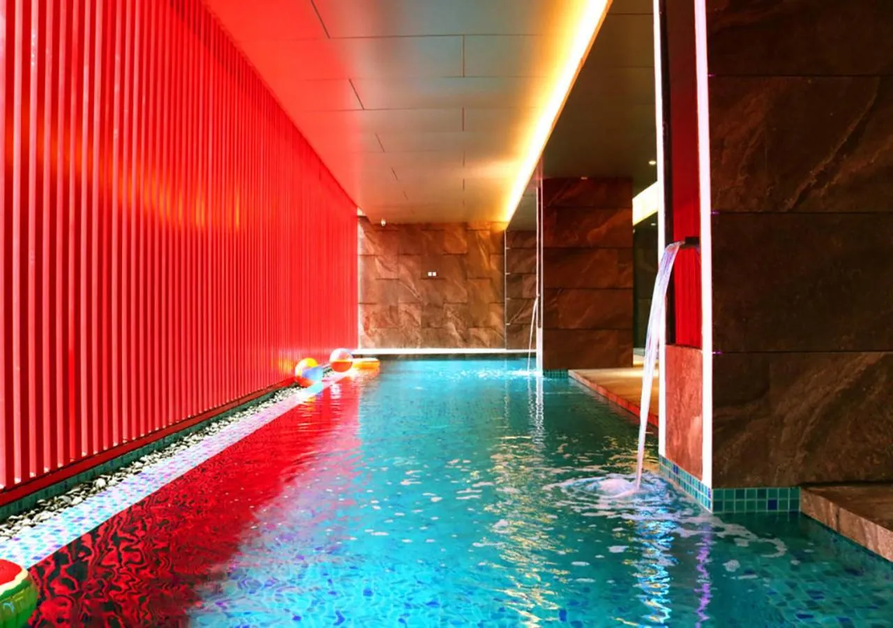 Swimming pool in Red Hotel Cubao, Quezon City
