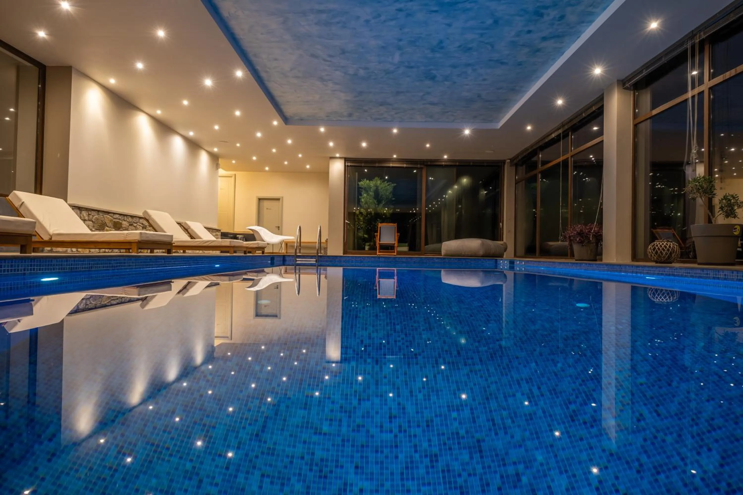 Swimming pool in Mylaon Boutique Hotel & Spa