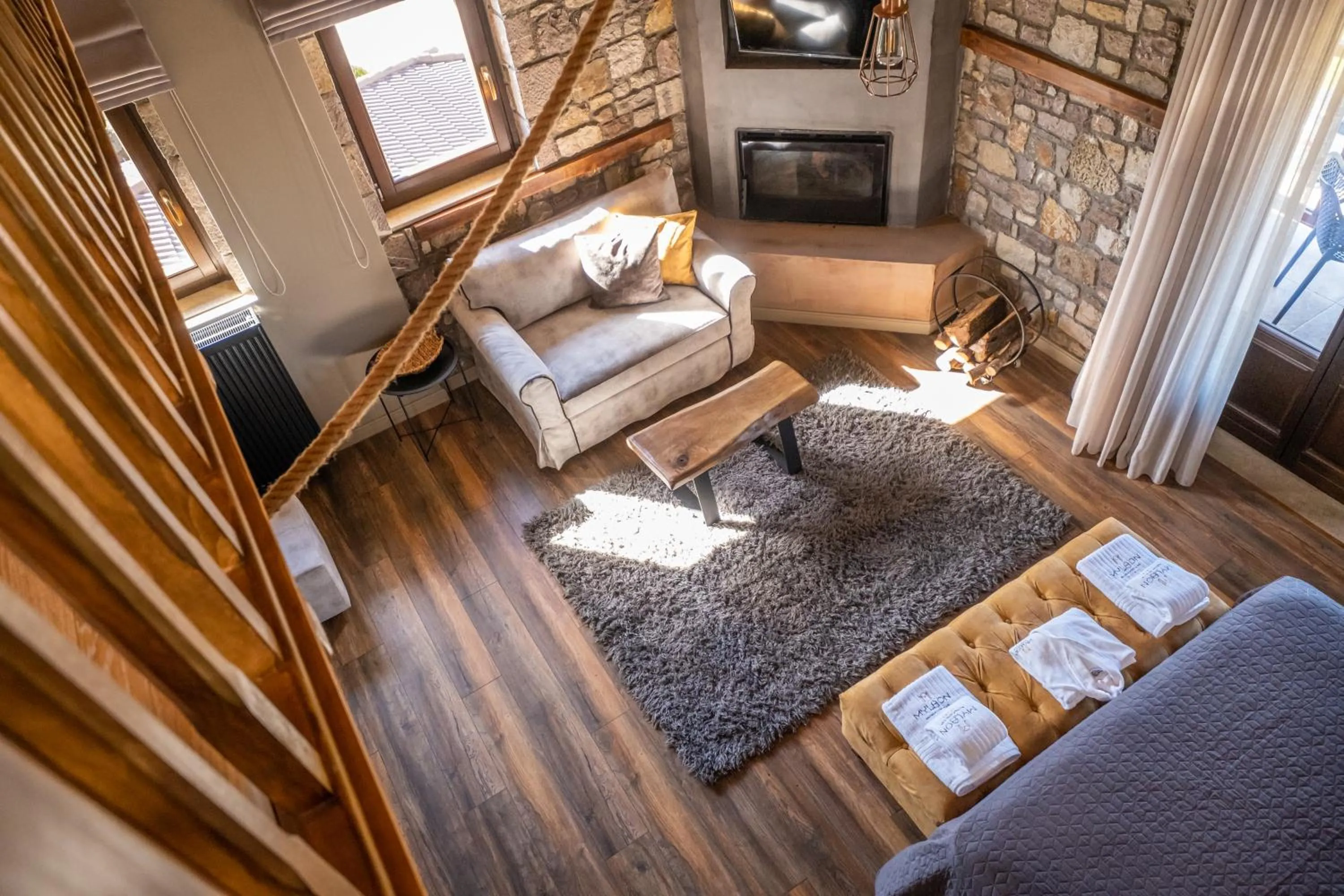 Living room in Mylaon Boutique Hotel & Spa