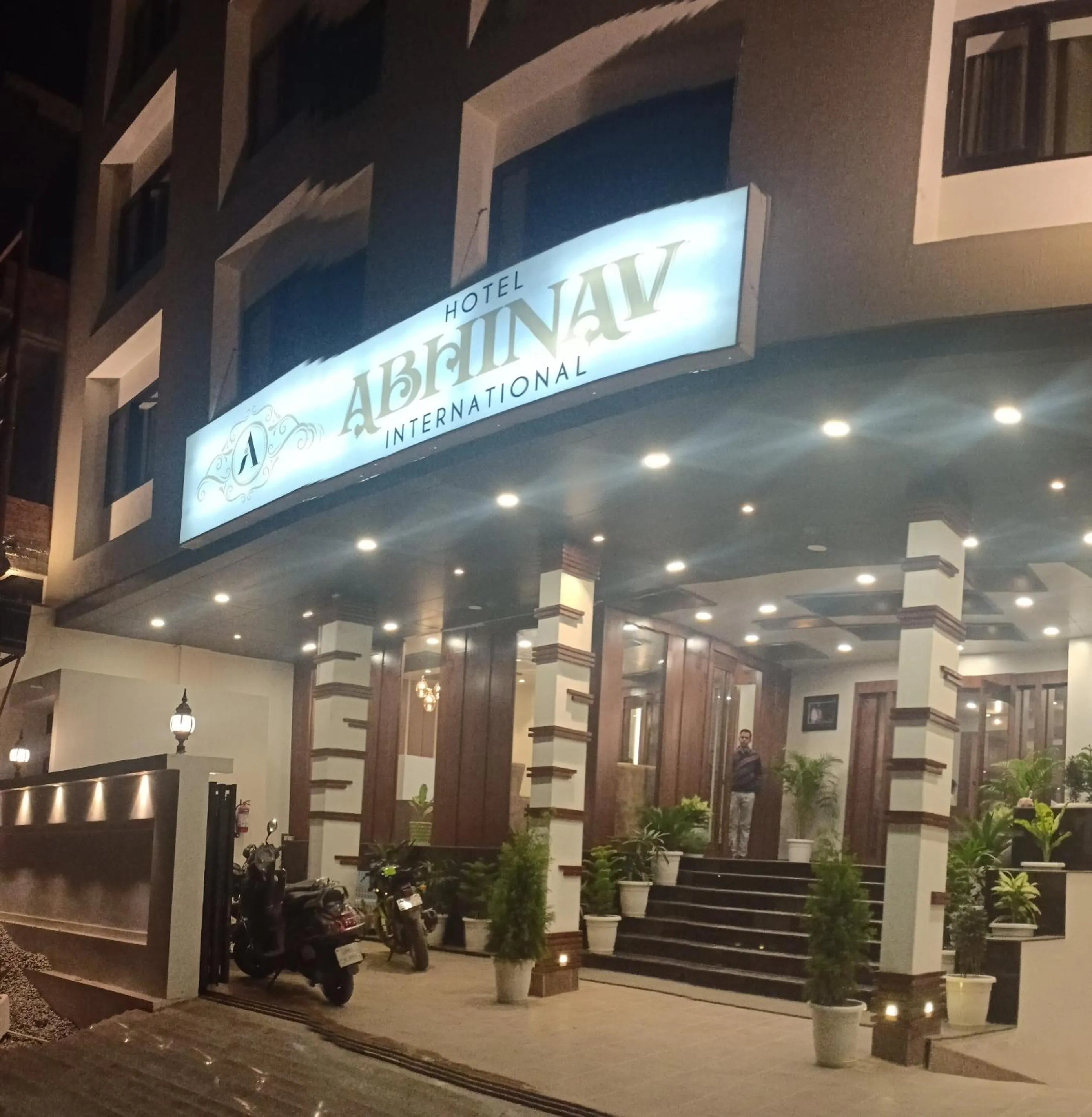 Night in Hotel Abhinav International