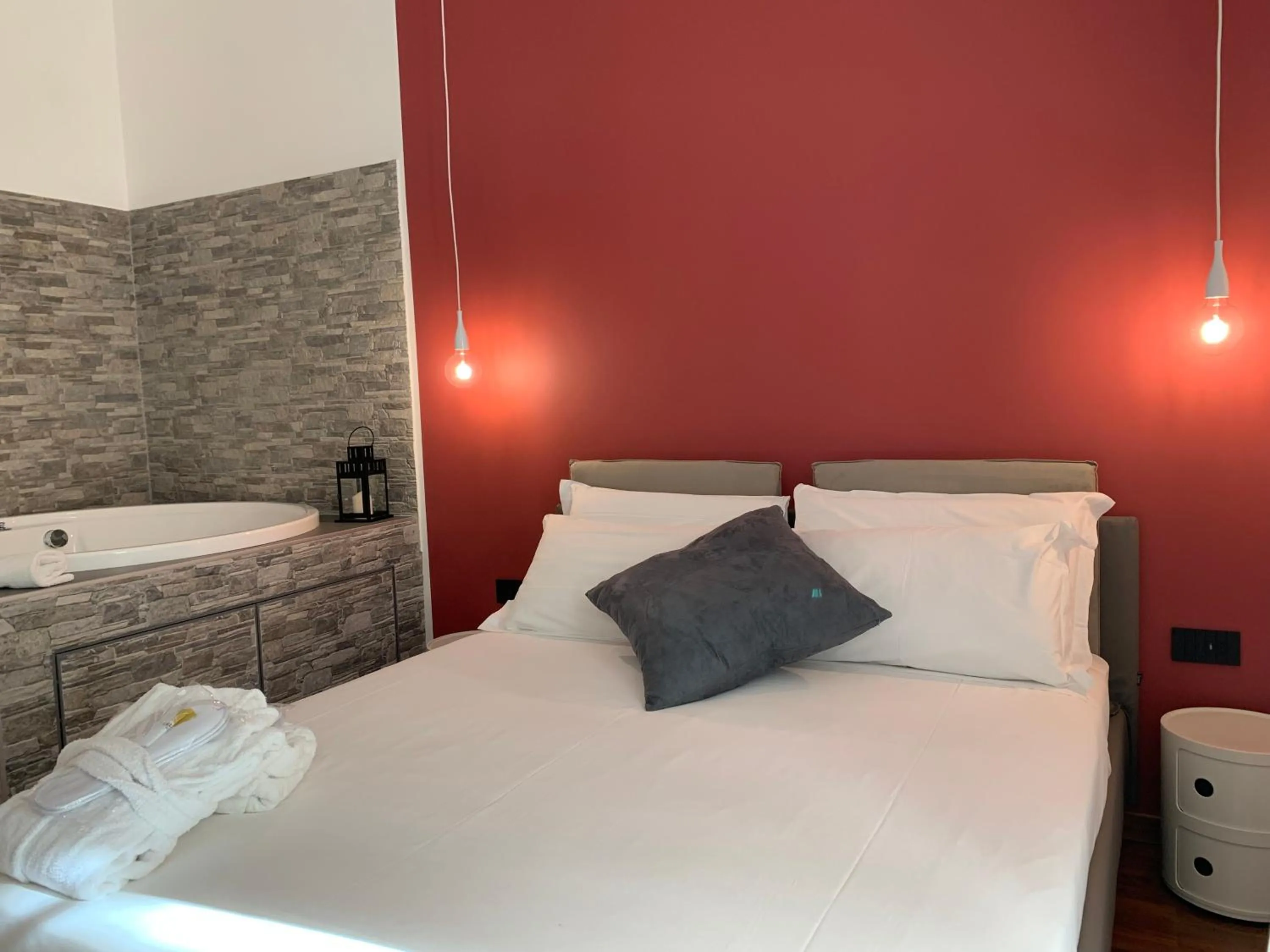 Bed in Cellamare Suite & Spa