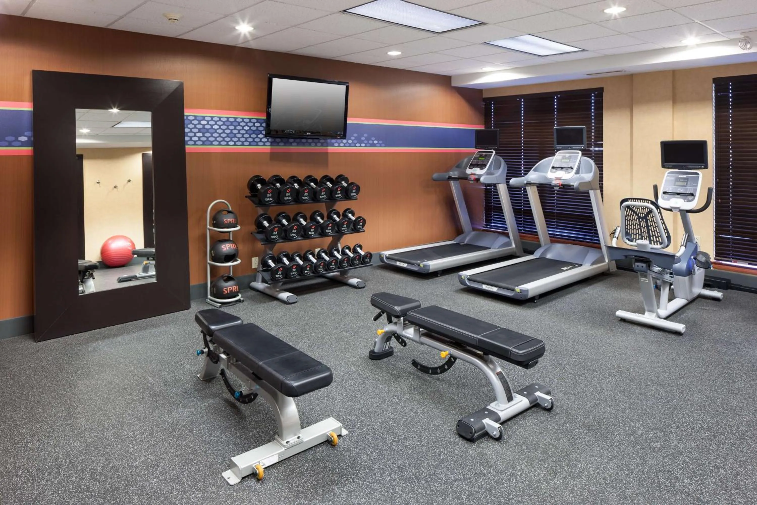 Fitness centre/facilities in Hampton Inn Kansas City Liberty