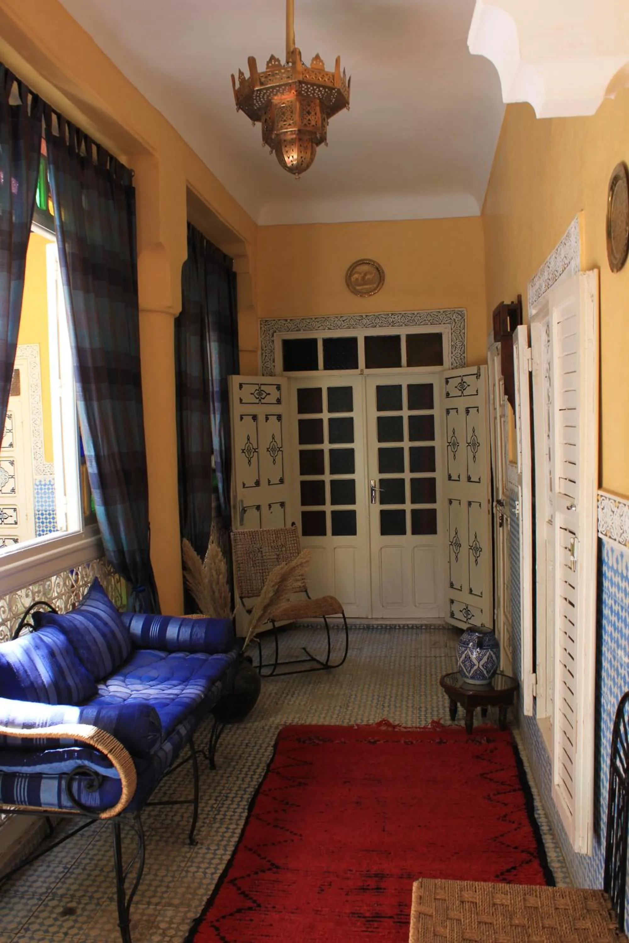 Balcony/Terrace in Riad Hotel Sherazade