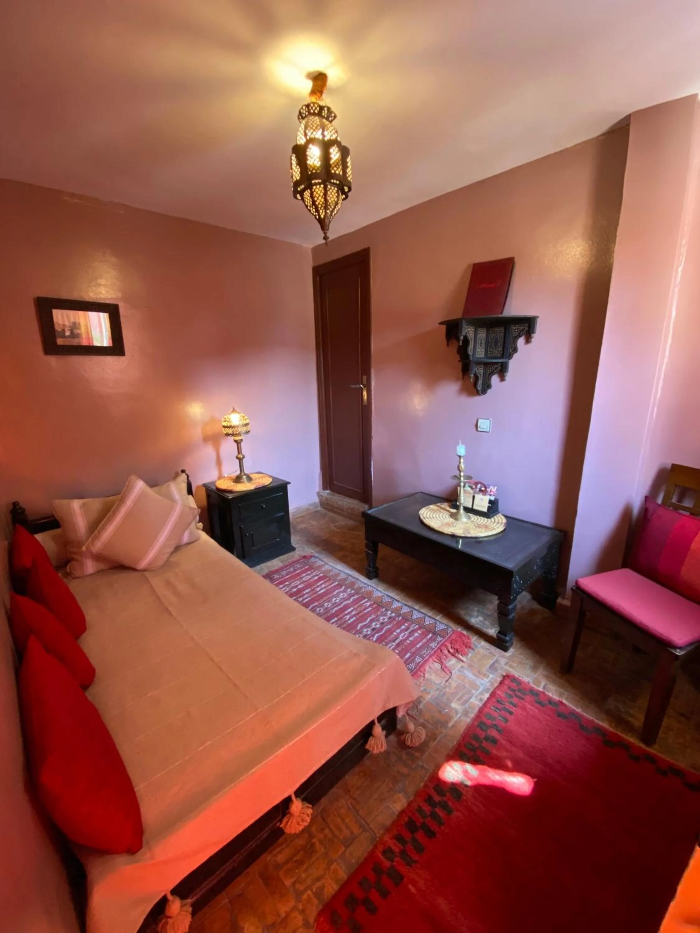 Bedroom, Bed in Riad Hotel Sherazade