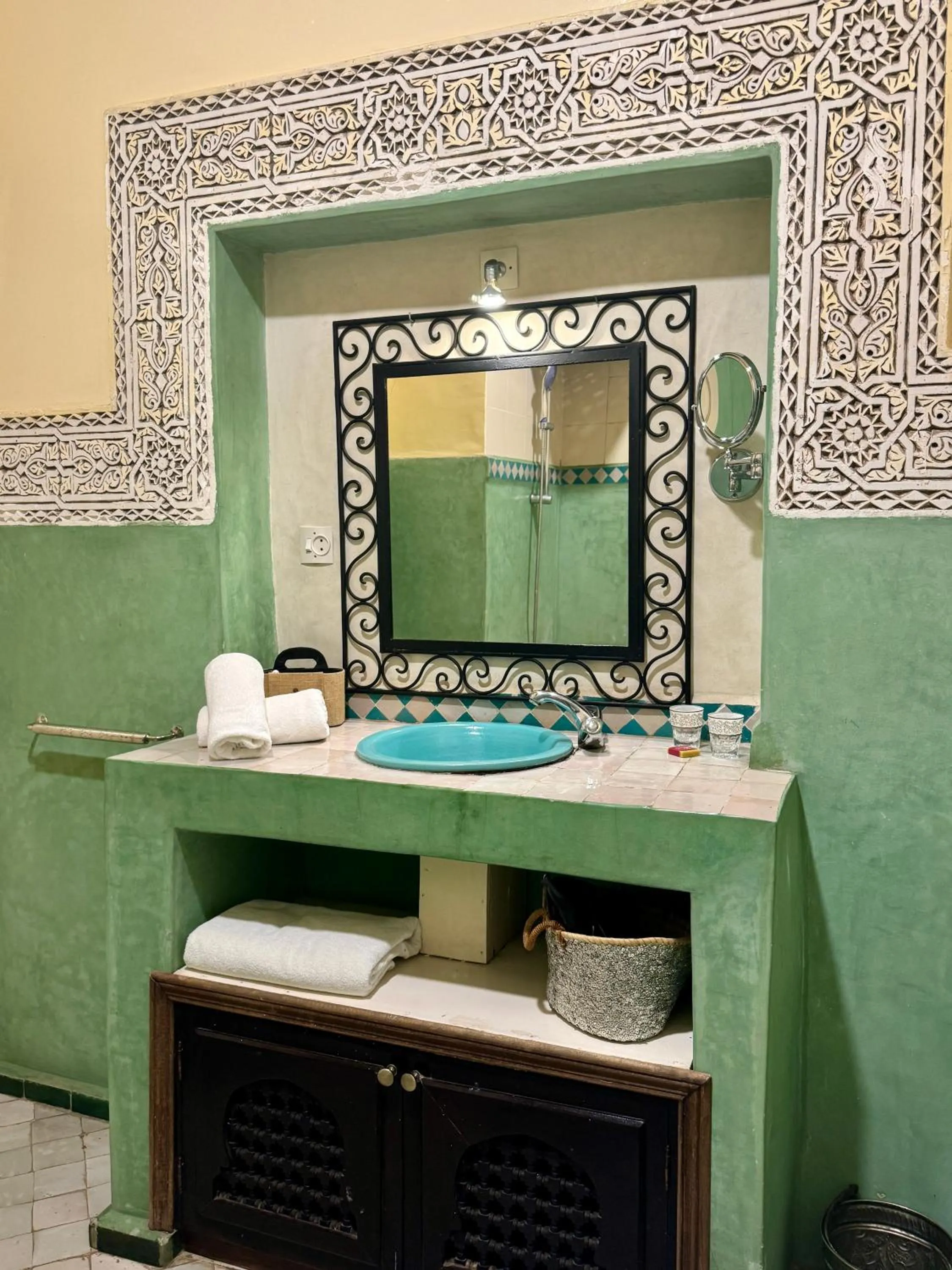 Bathroom in Riad Hotel Sherazade