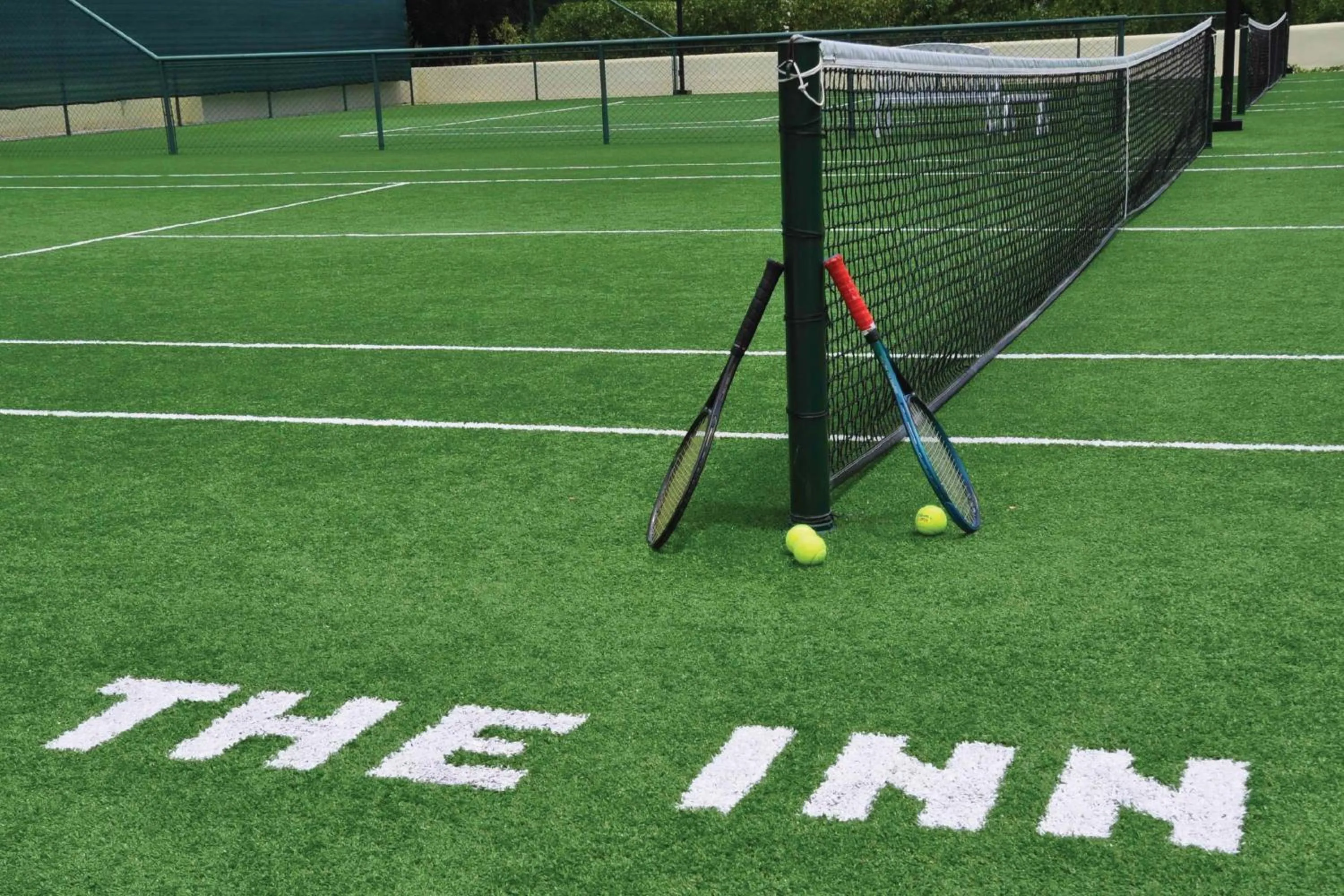 Tennis court in The Inn at English Harbour