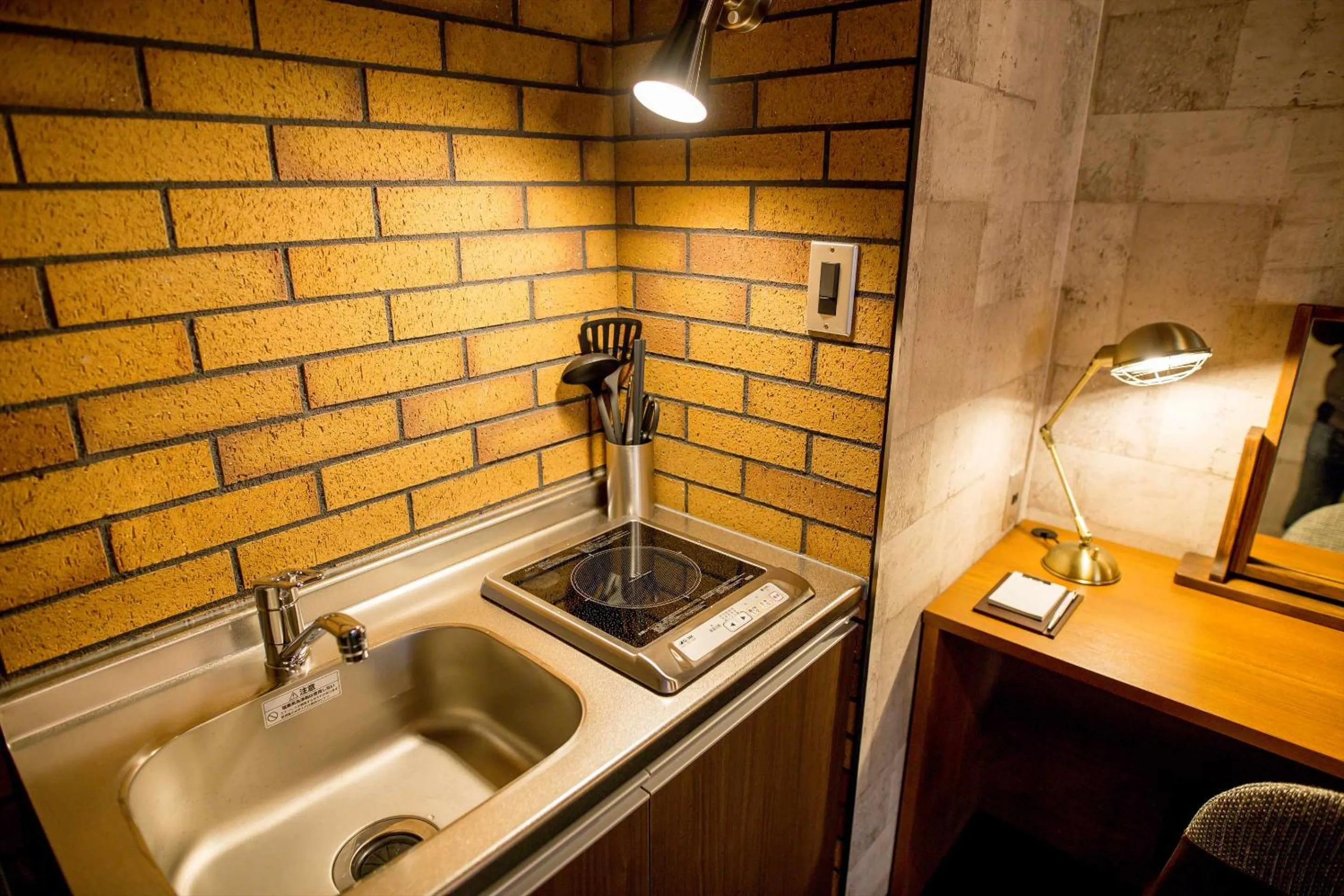 Kitchen or kitchenette in RESI STAY BRiX