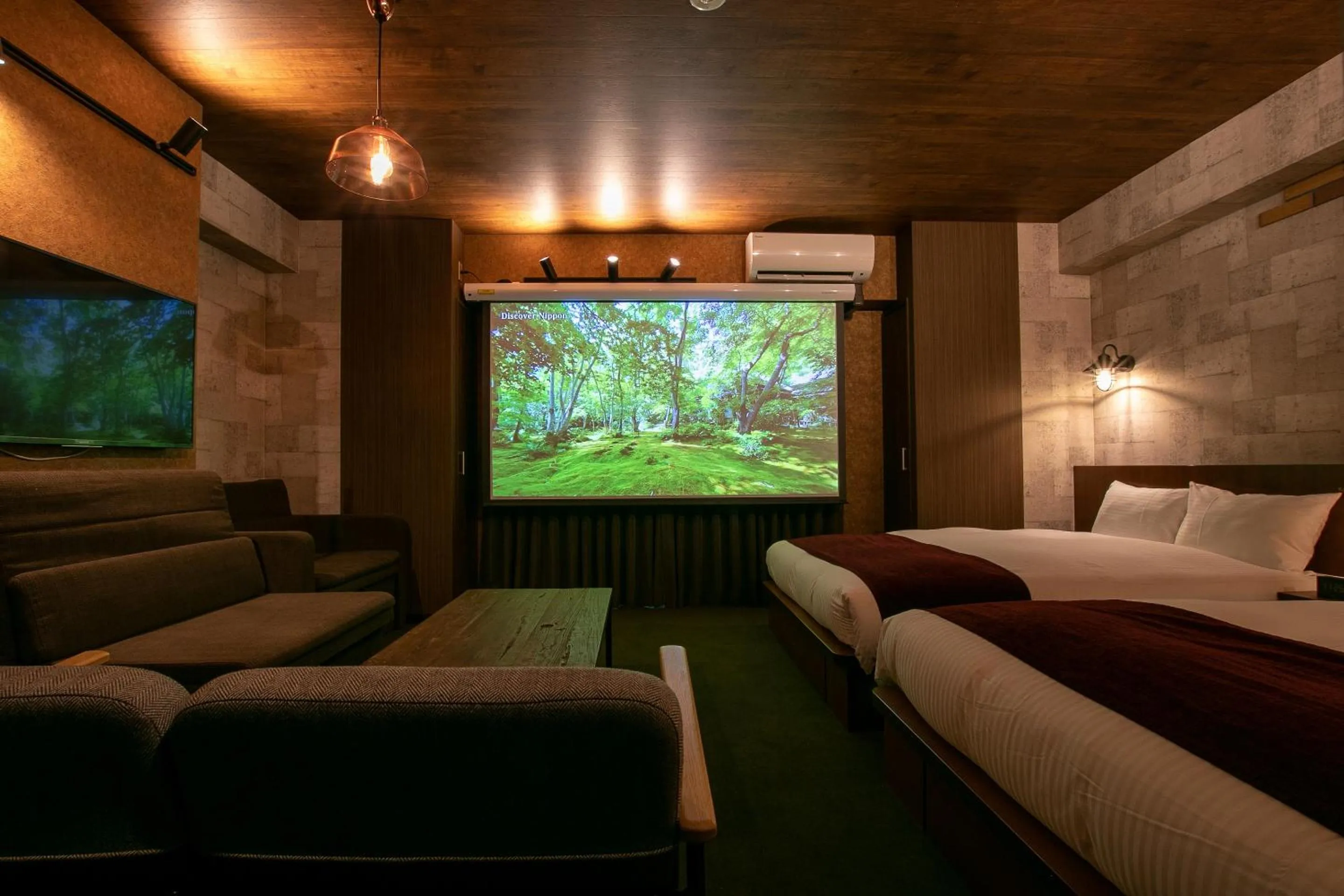 Living room, Bed in RESI STAY BRiX