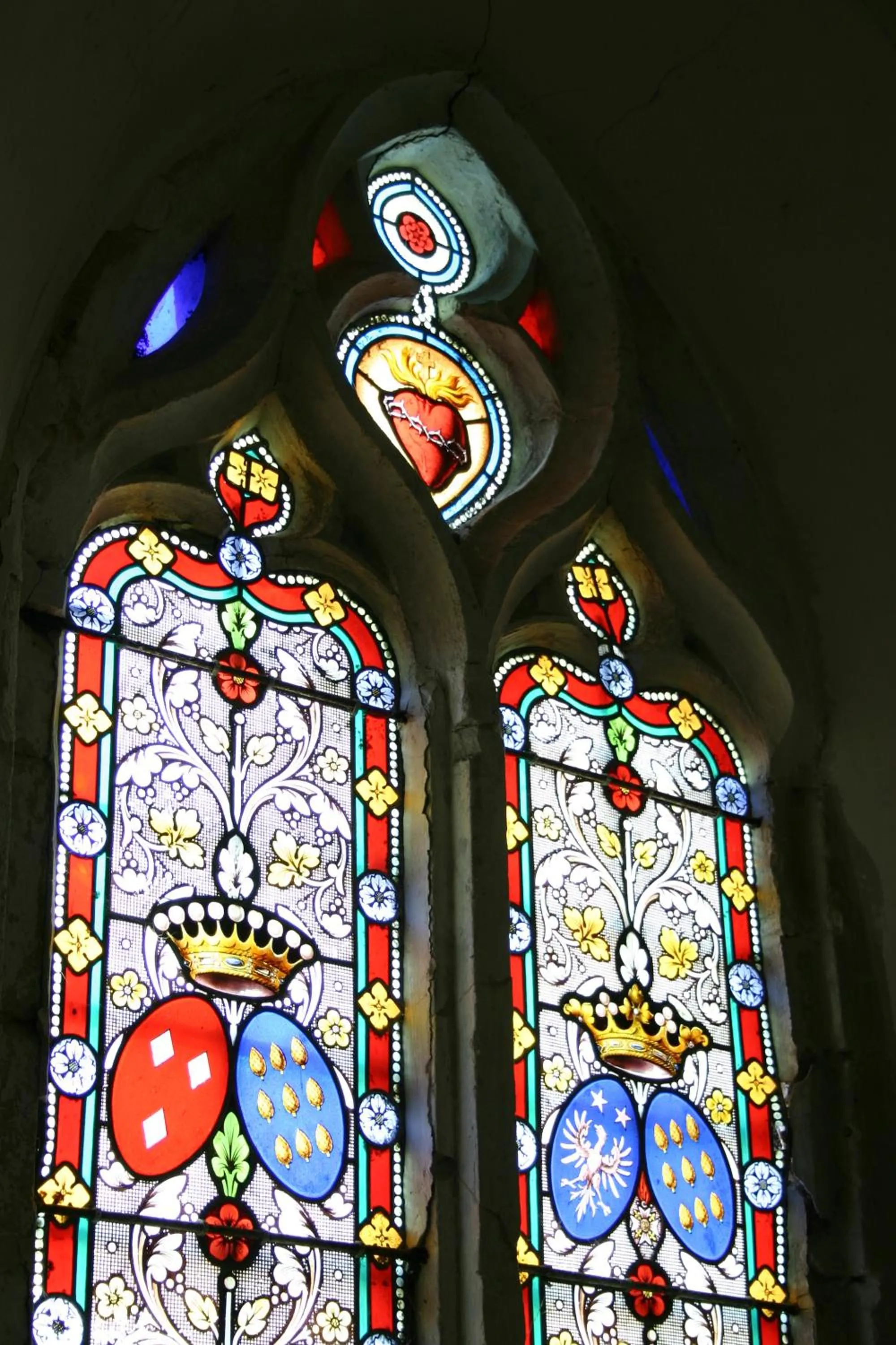 Decorative detail in Chateau de Flottemanville