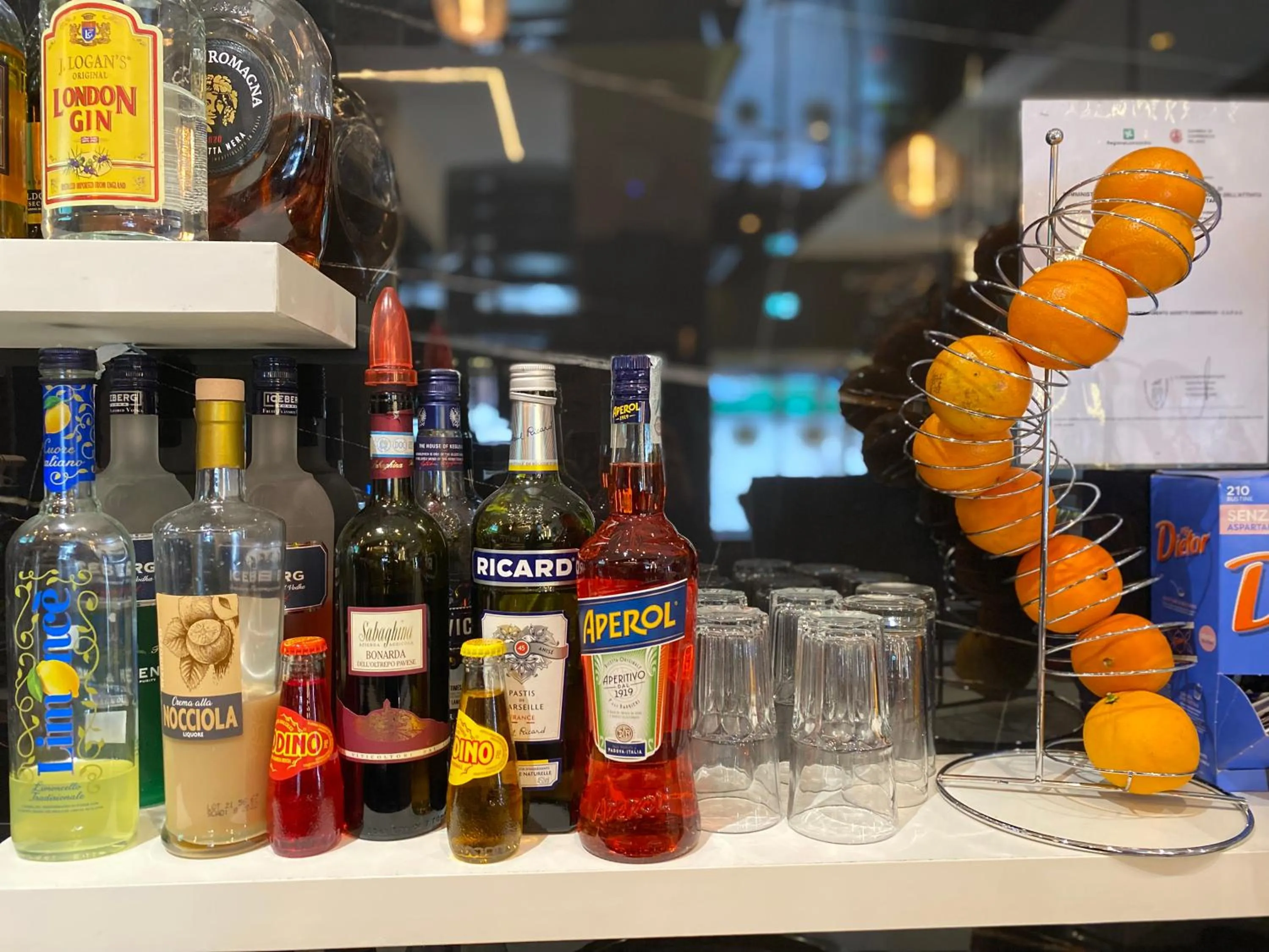 Lounge or bar in Hotel Stradivari