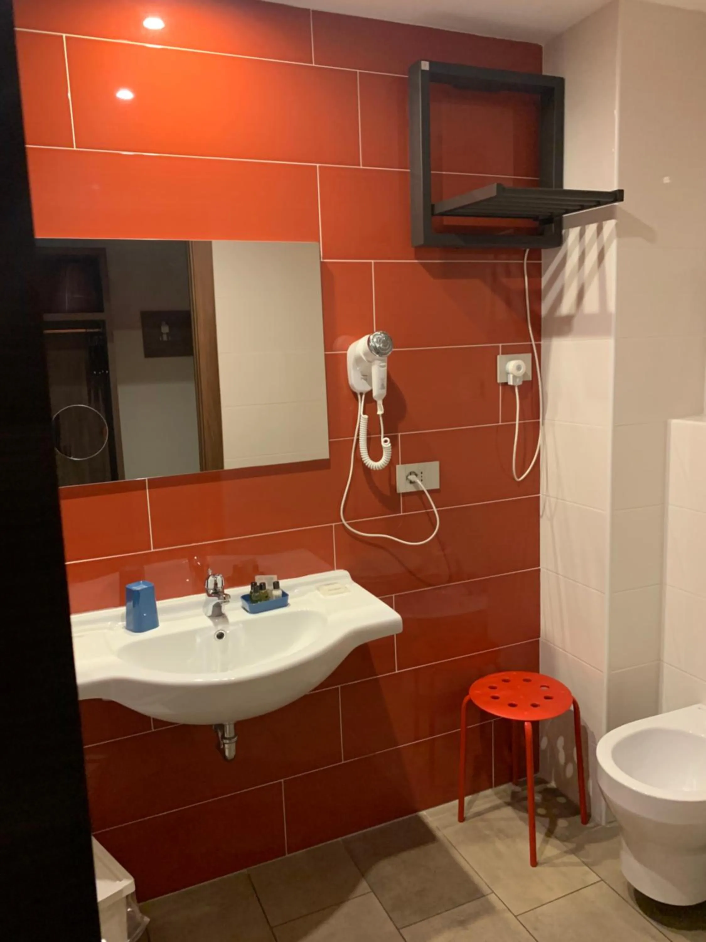 Bathroom in Hotel Stradivari