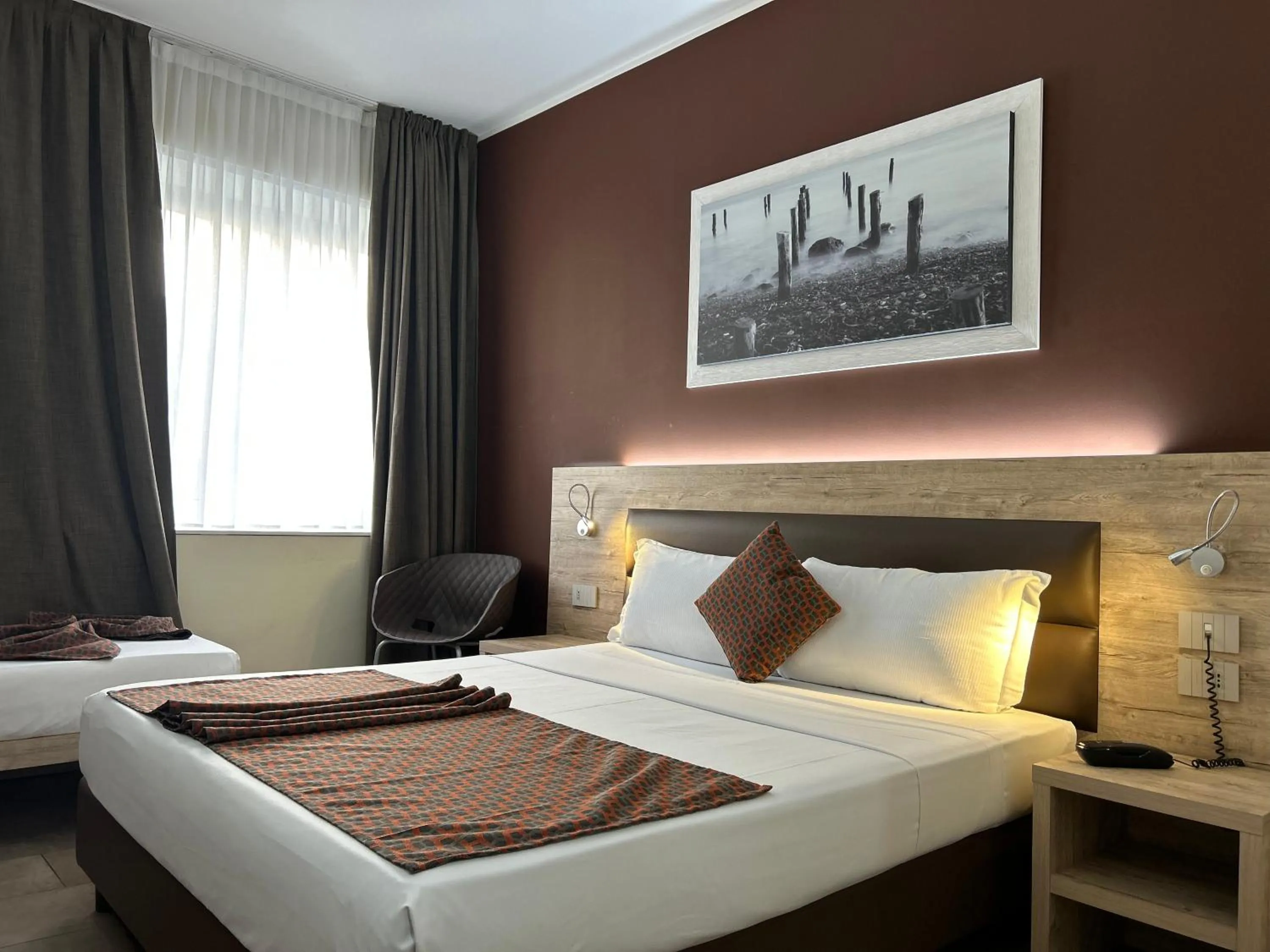 Bedroom, Bed in Hotel Stradivari