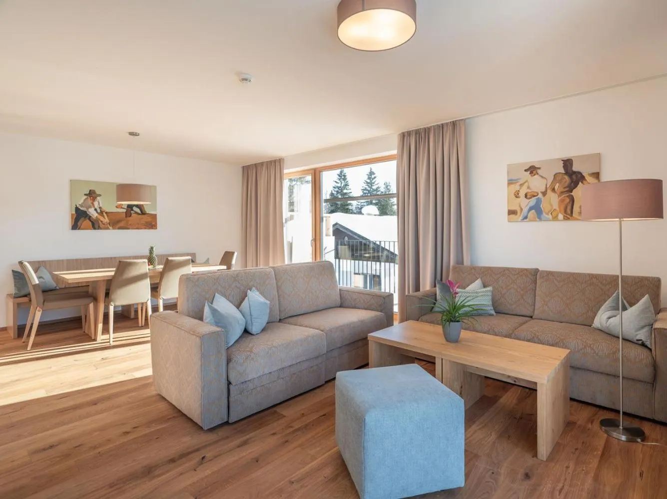 Living room in GOTTHARD - FINE LIVING APARTMENTS