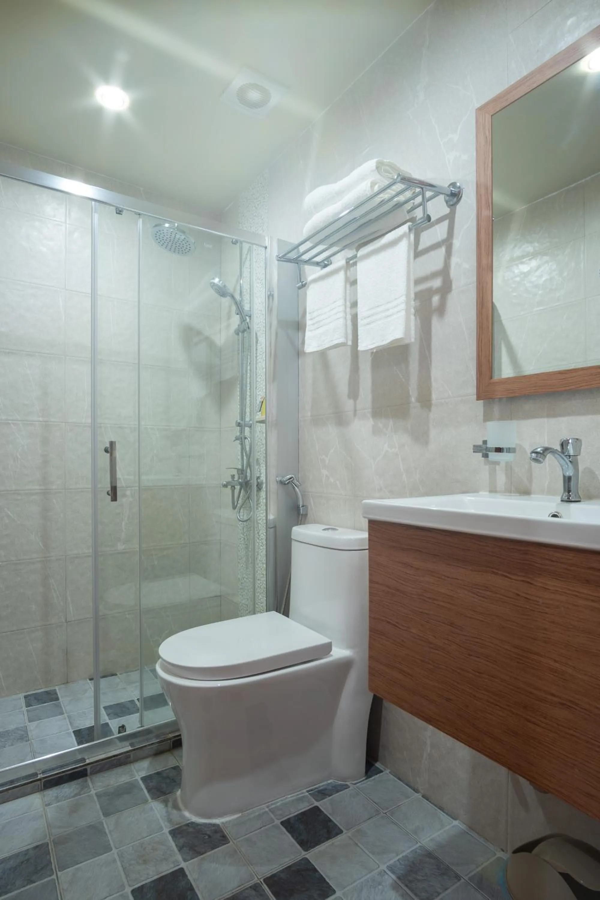 Bathroom in Nala Veli Beach & Spa