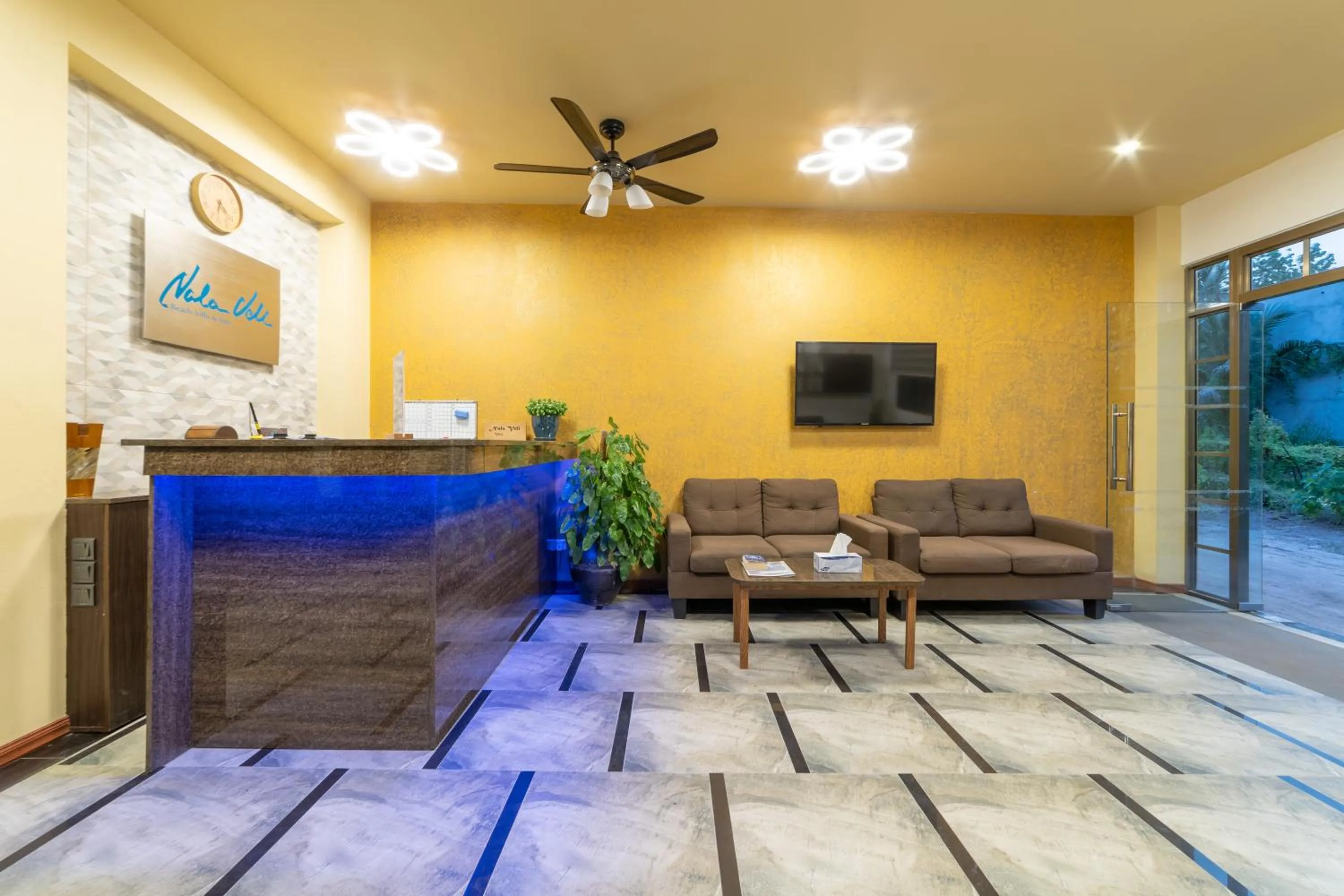 Lobby or reception in Nala Veli Beach & Spa