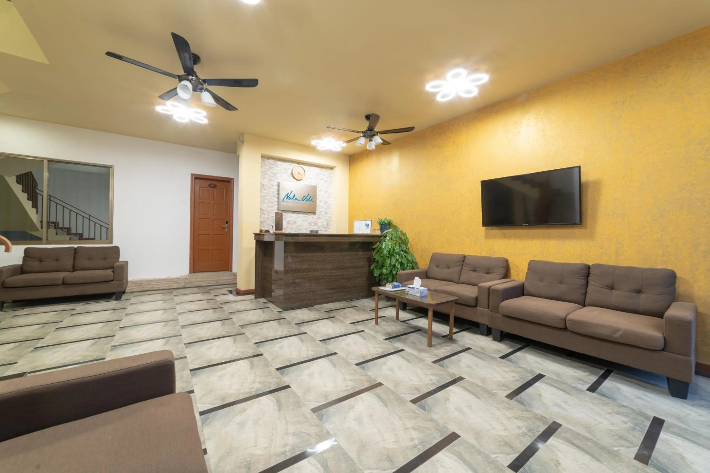 Lobby or reception in Nala Veli Beach & Spa