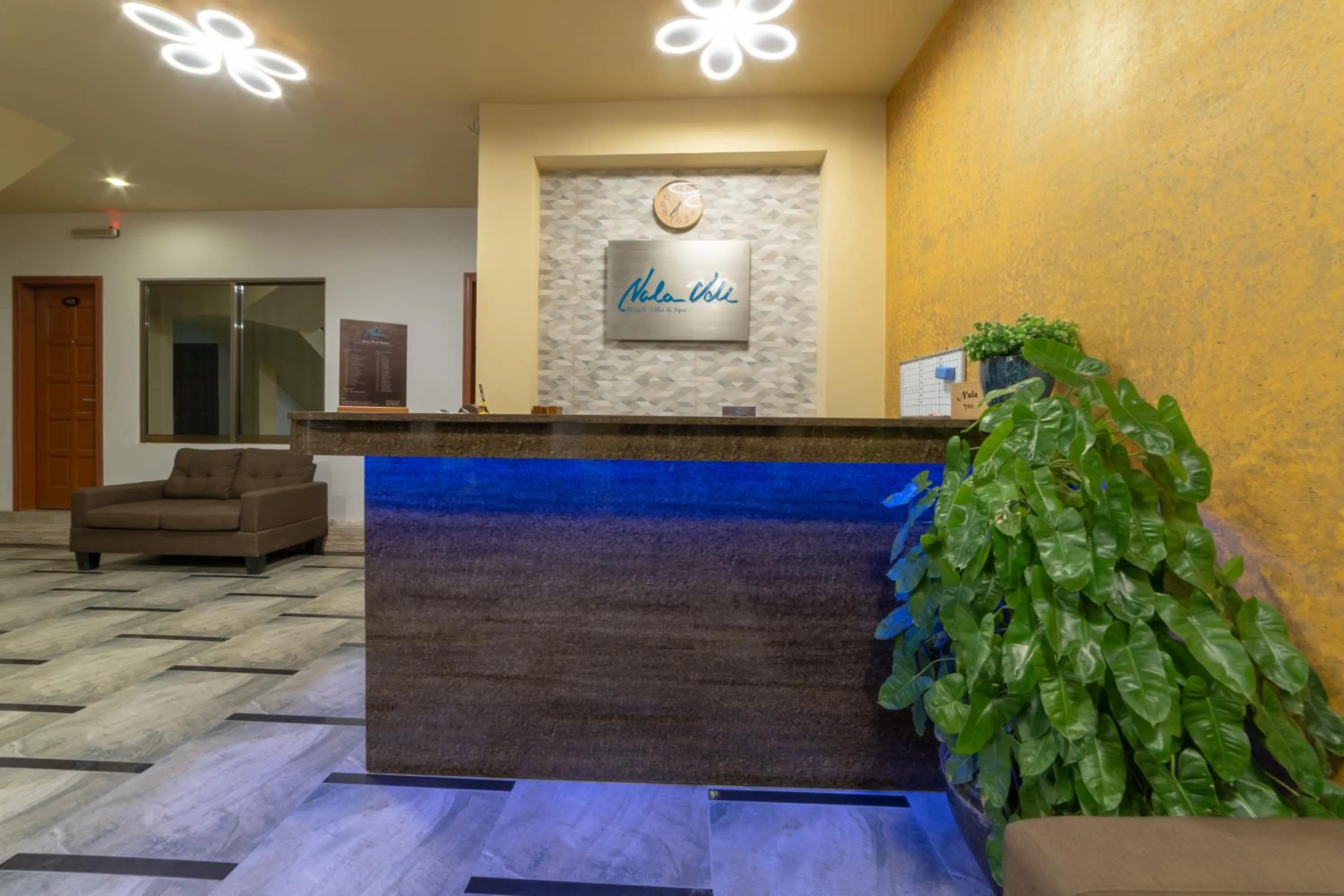 Lobby or reception in Nala Veli Beach & Spa