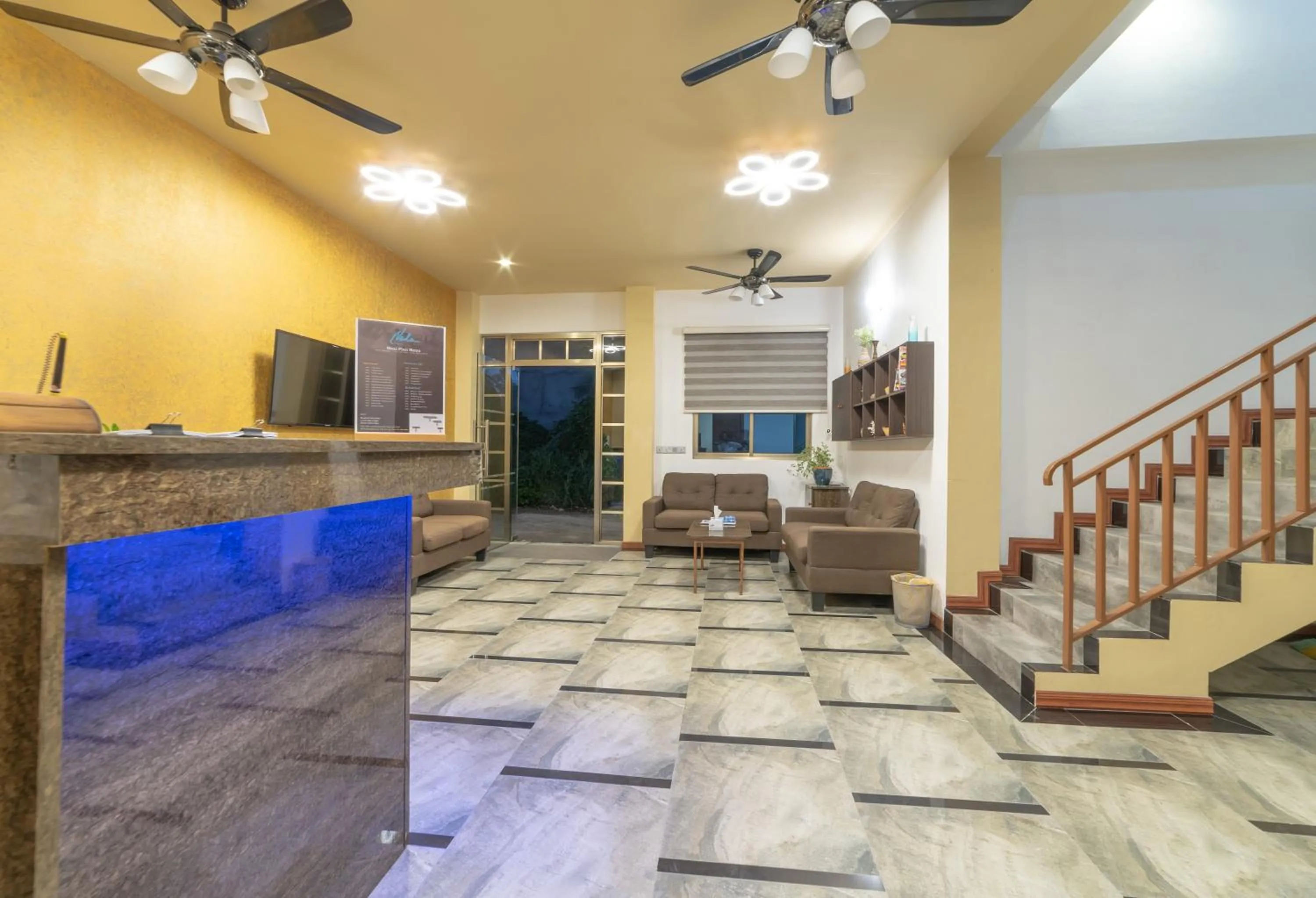 Lobby or reception in Nala Veli Beach & Spa