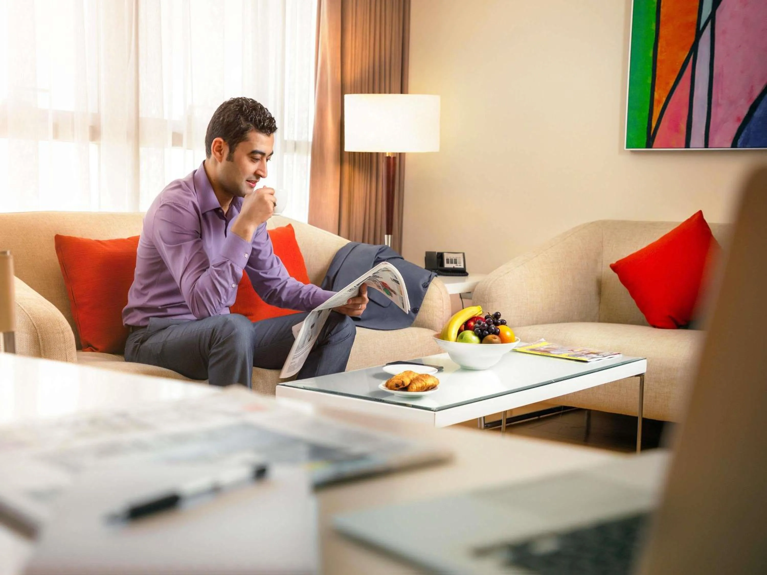 Breakfast in Ibis Abu Dhabi Gate