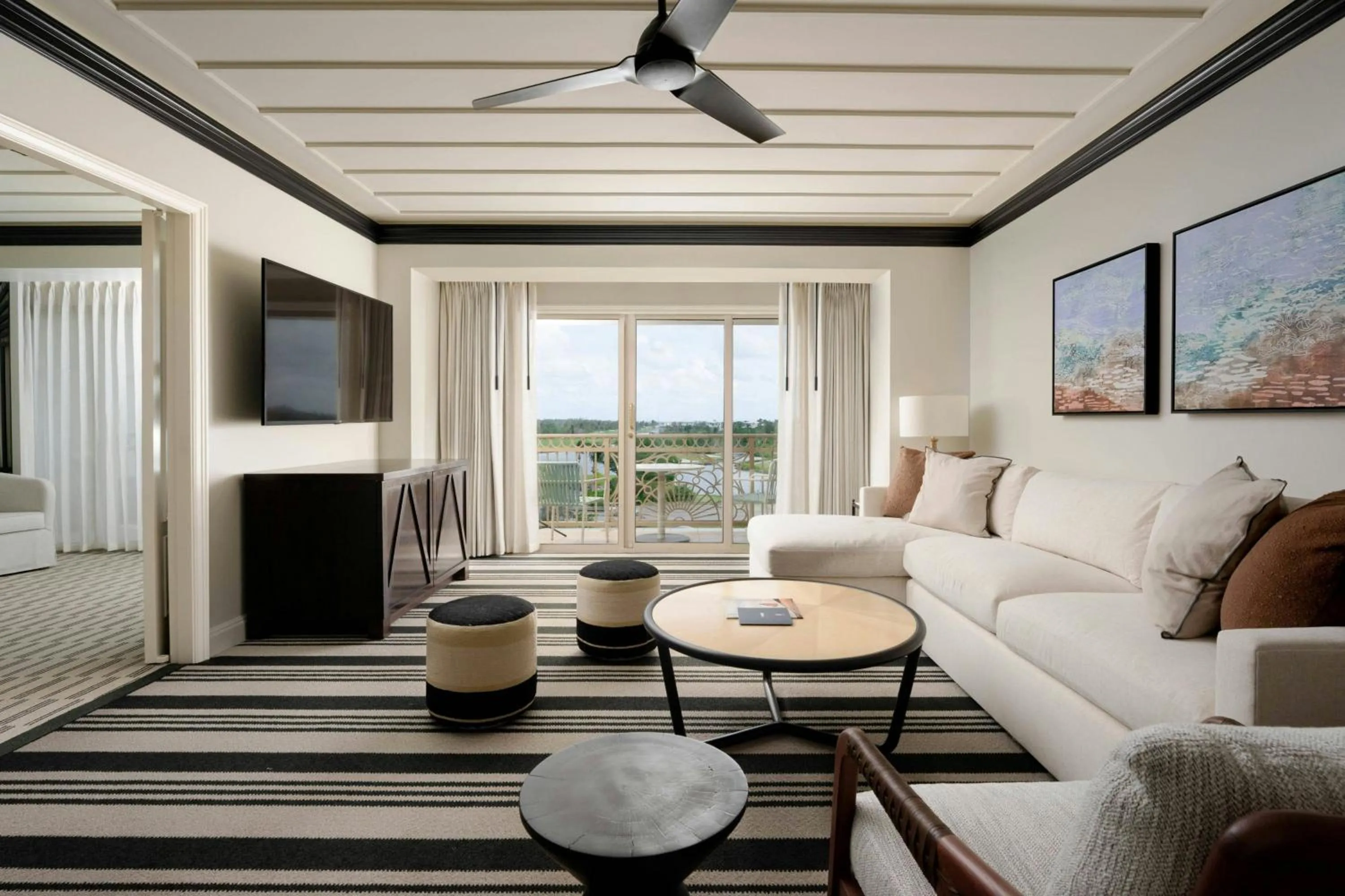 Living room in The Ritz-Carlton, Grand Cayman