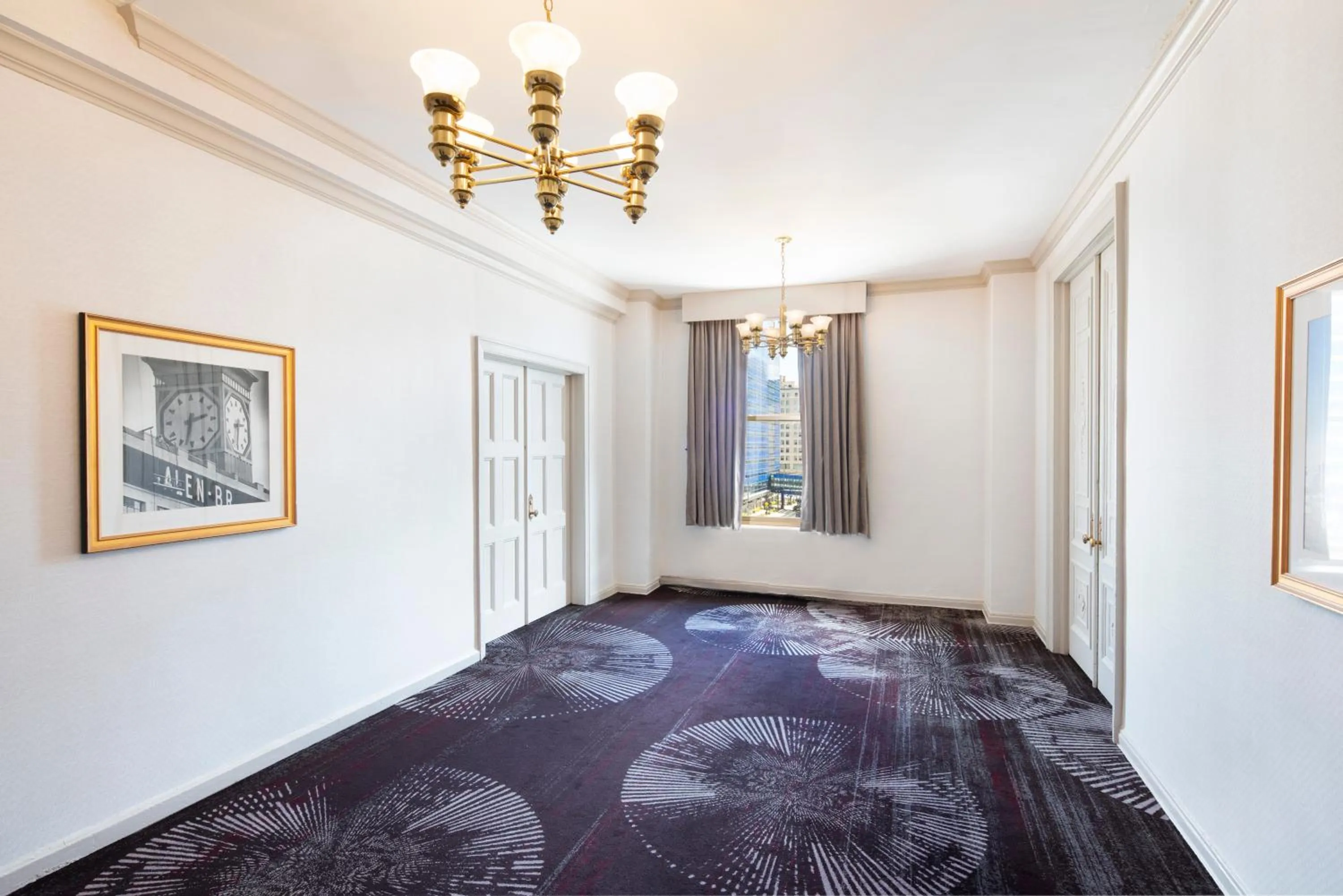 Bed in Hilton Milwaukee