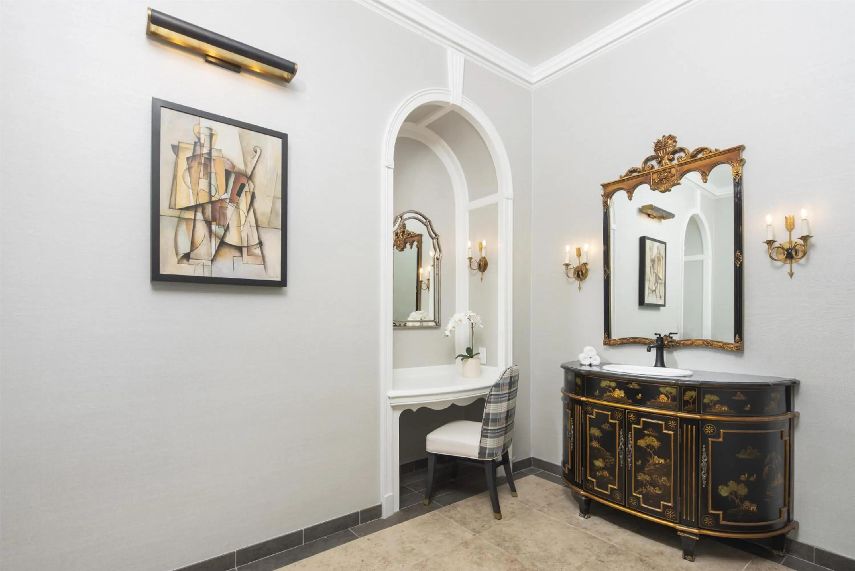 Living room in Hilton Milwaukee