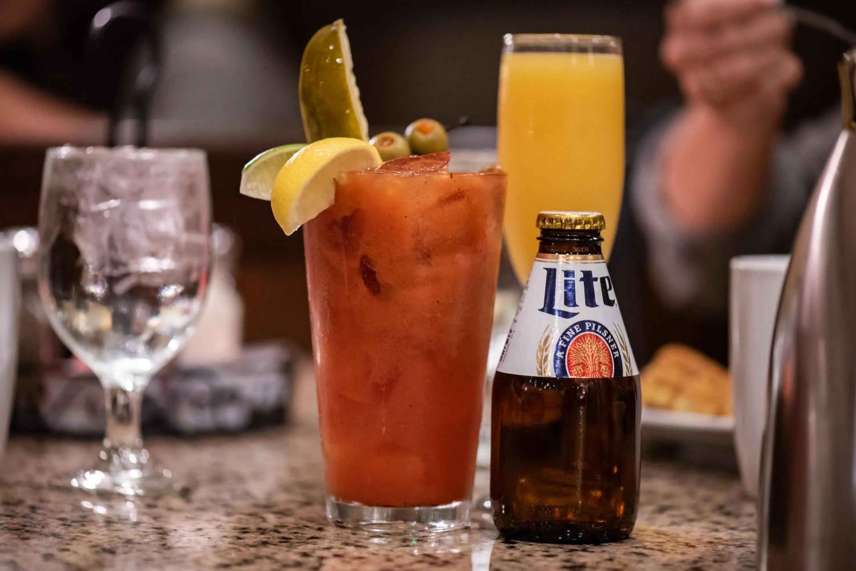 Breakfast in Hilton Milwaukee