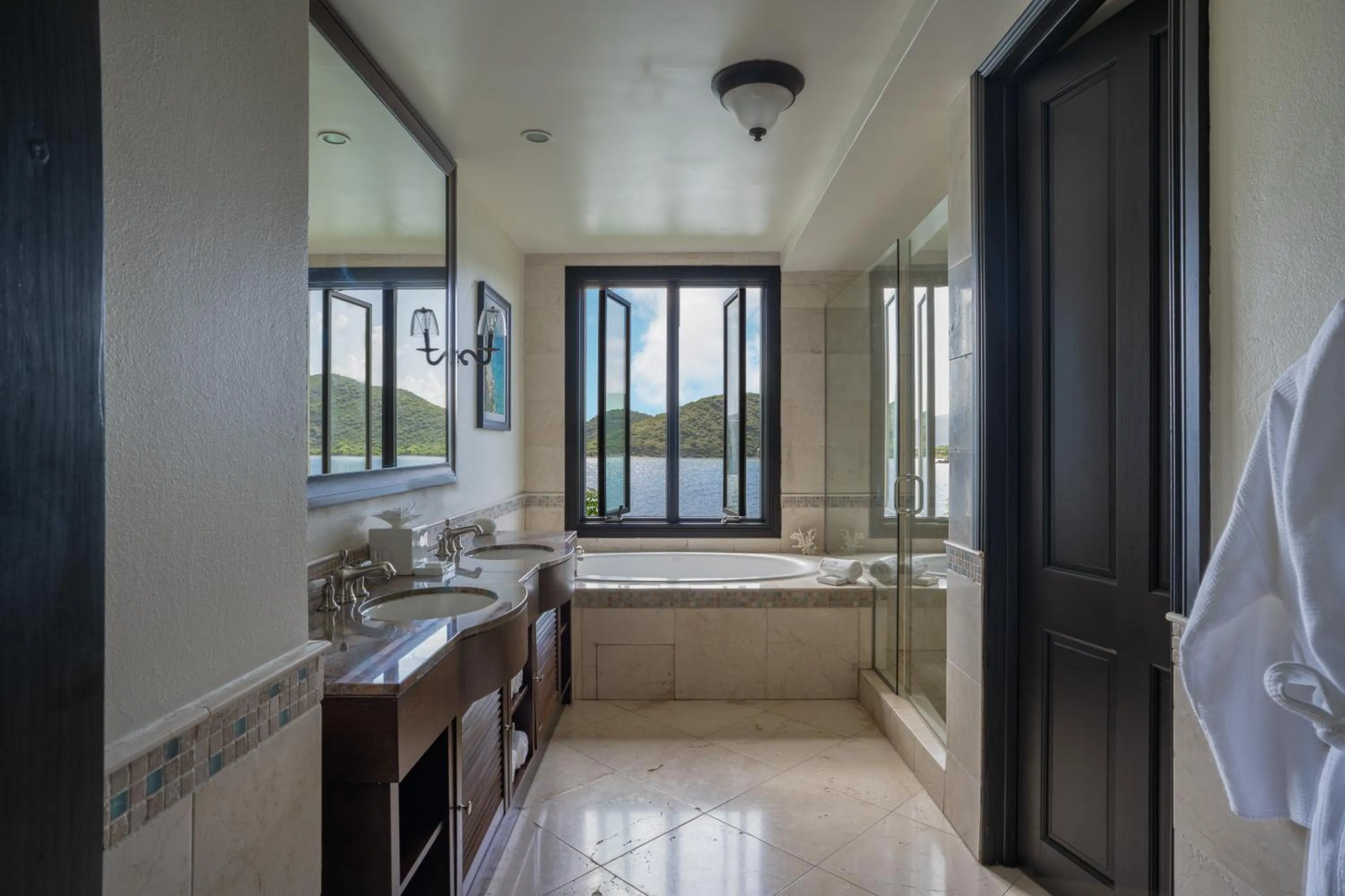 Bathroom in Scrub Island Resort, Spa & Marina