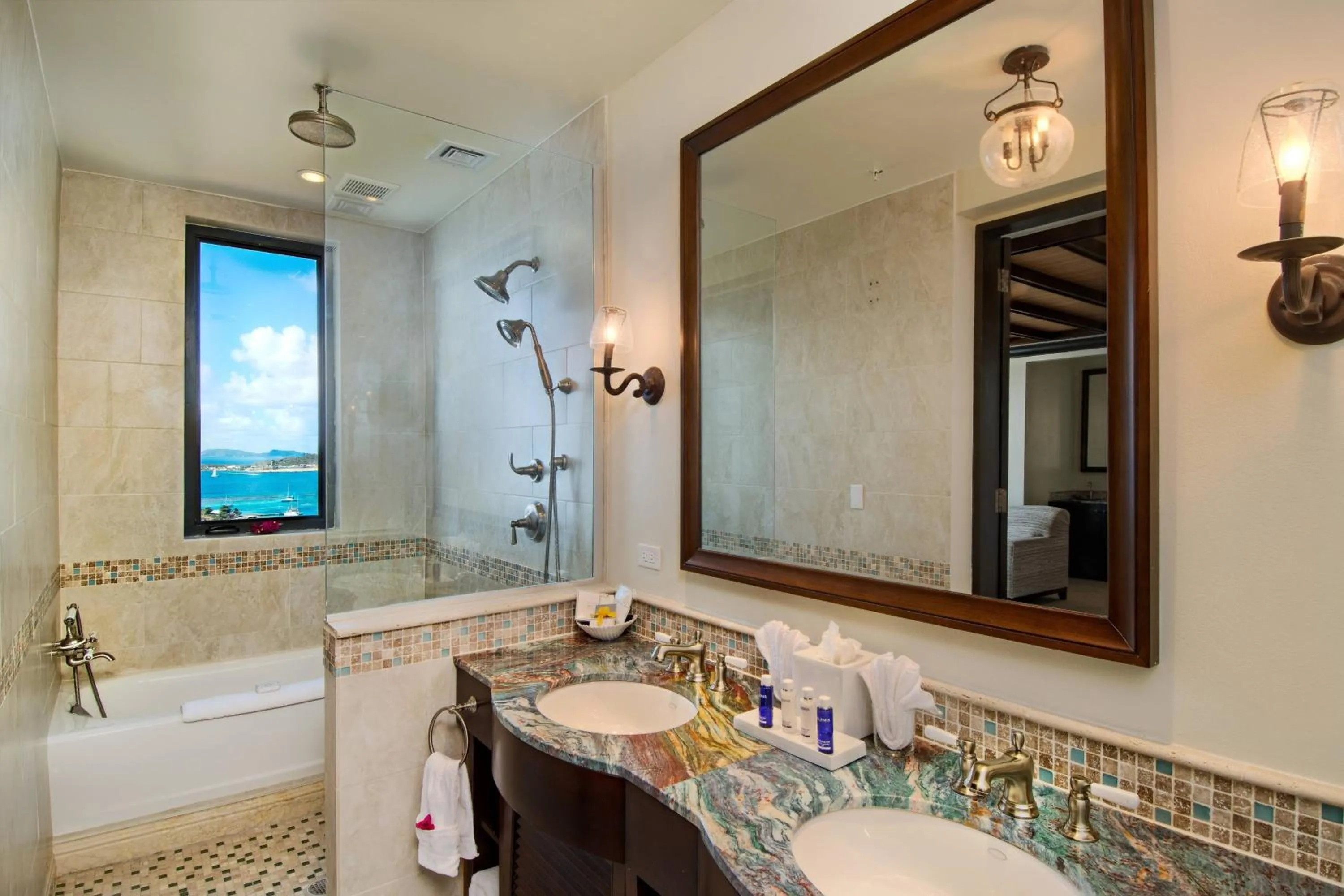 Bathroom in Scrub Island Resort, Spa & Marina