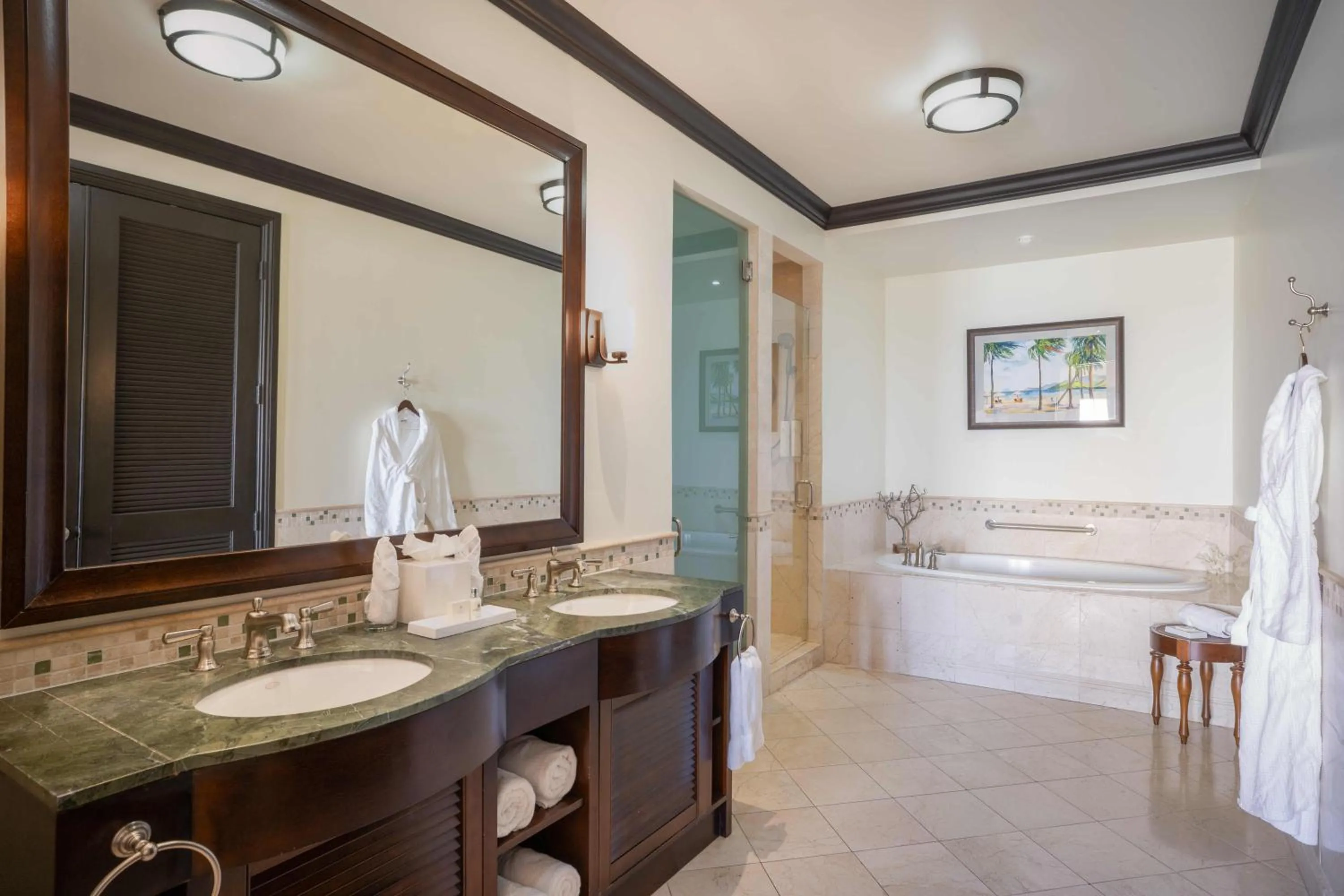 Bathroom in Scrub Island Resort, Spa & Marina