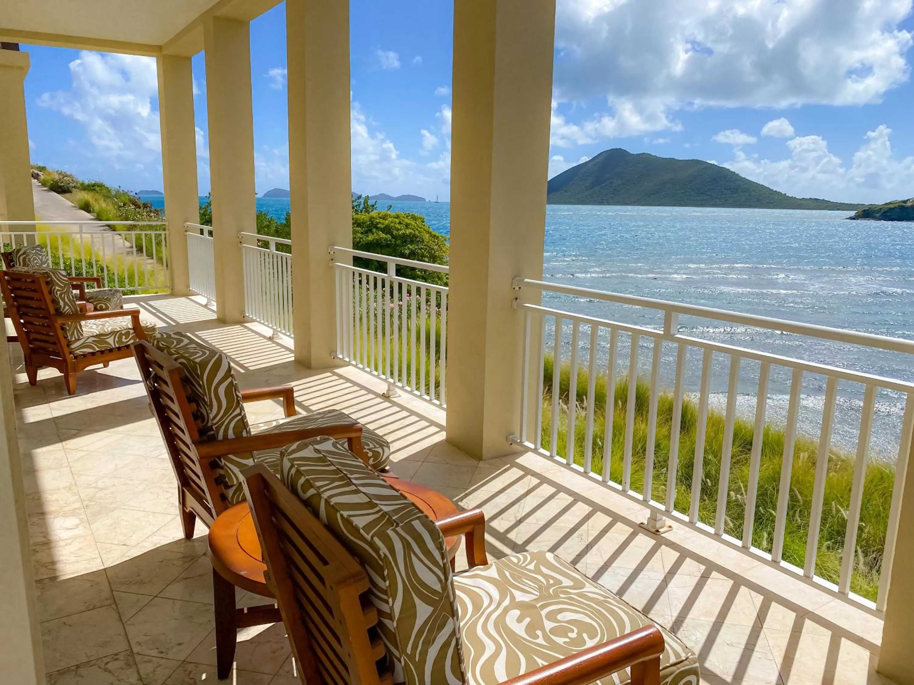 Patio in Scrub Island Resort, Spa & Marina