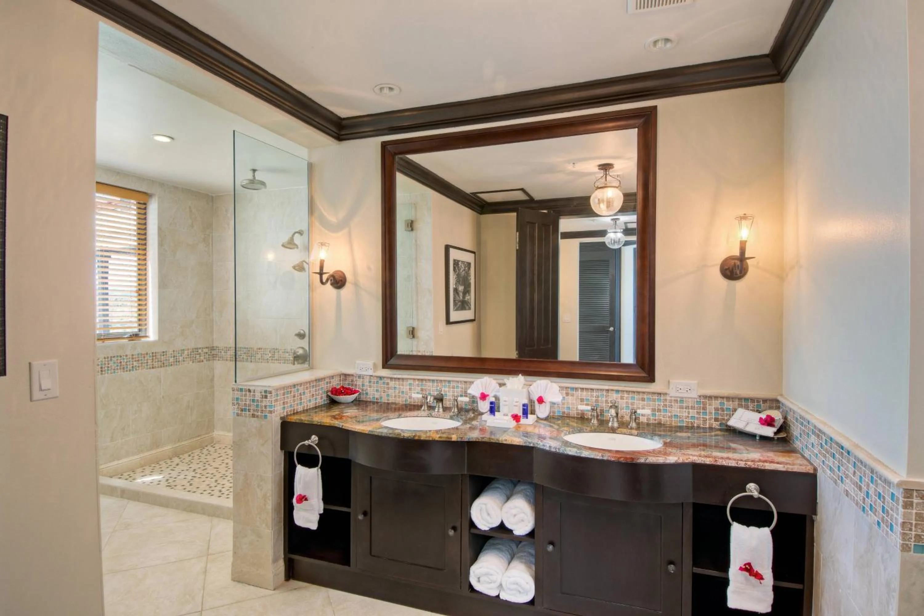 Bathroom in Scrub Island Resort, Spa & Marina