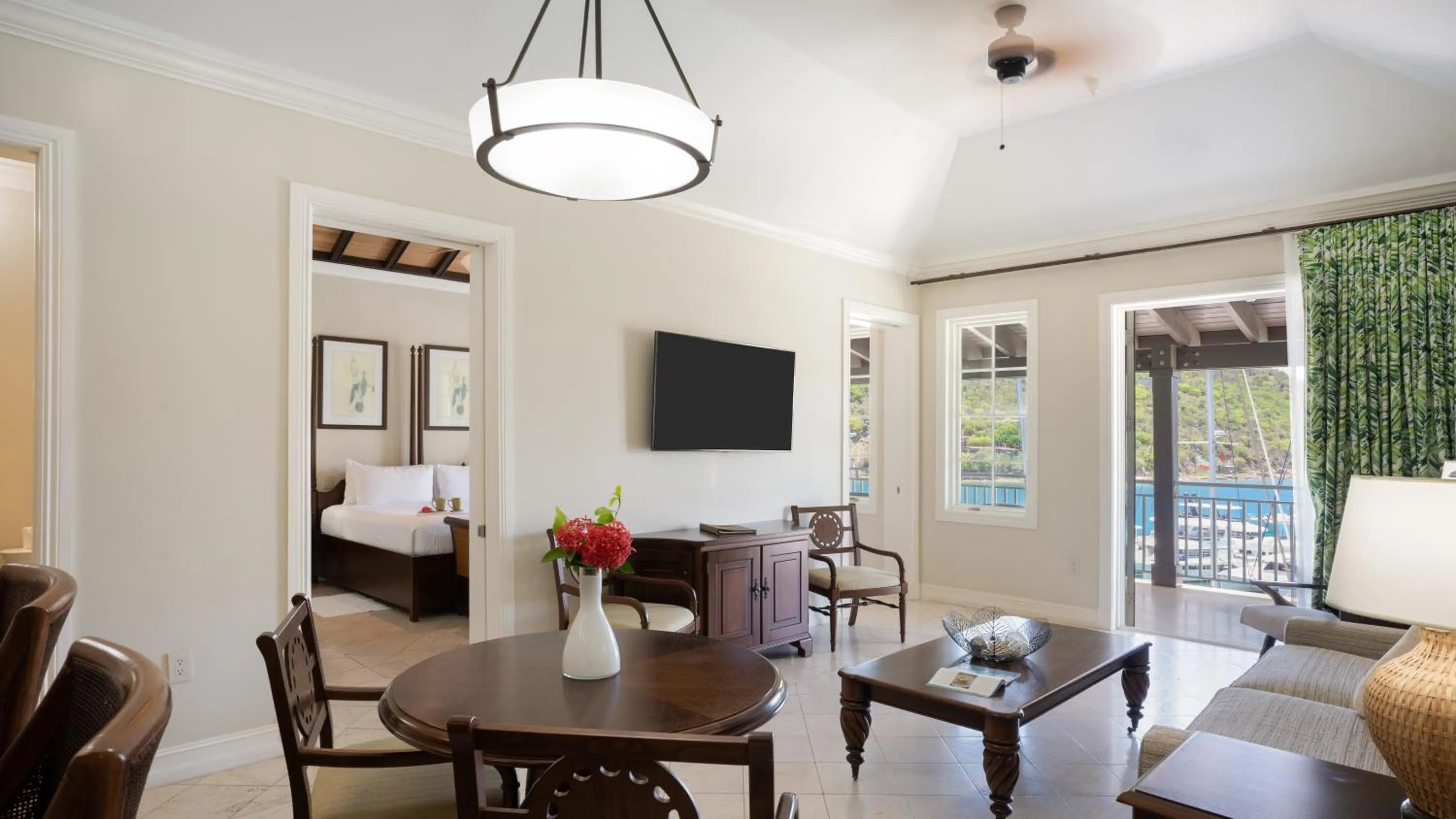Living room in Scrub Island Resort, Spa & Marina