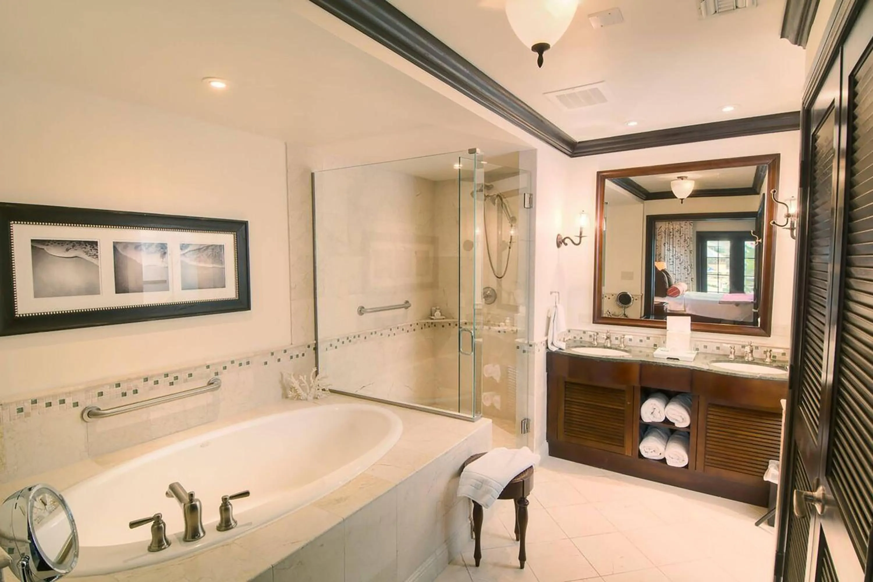 Bathroom in Scrub Island Resort, Spa & Marina